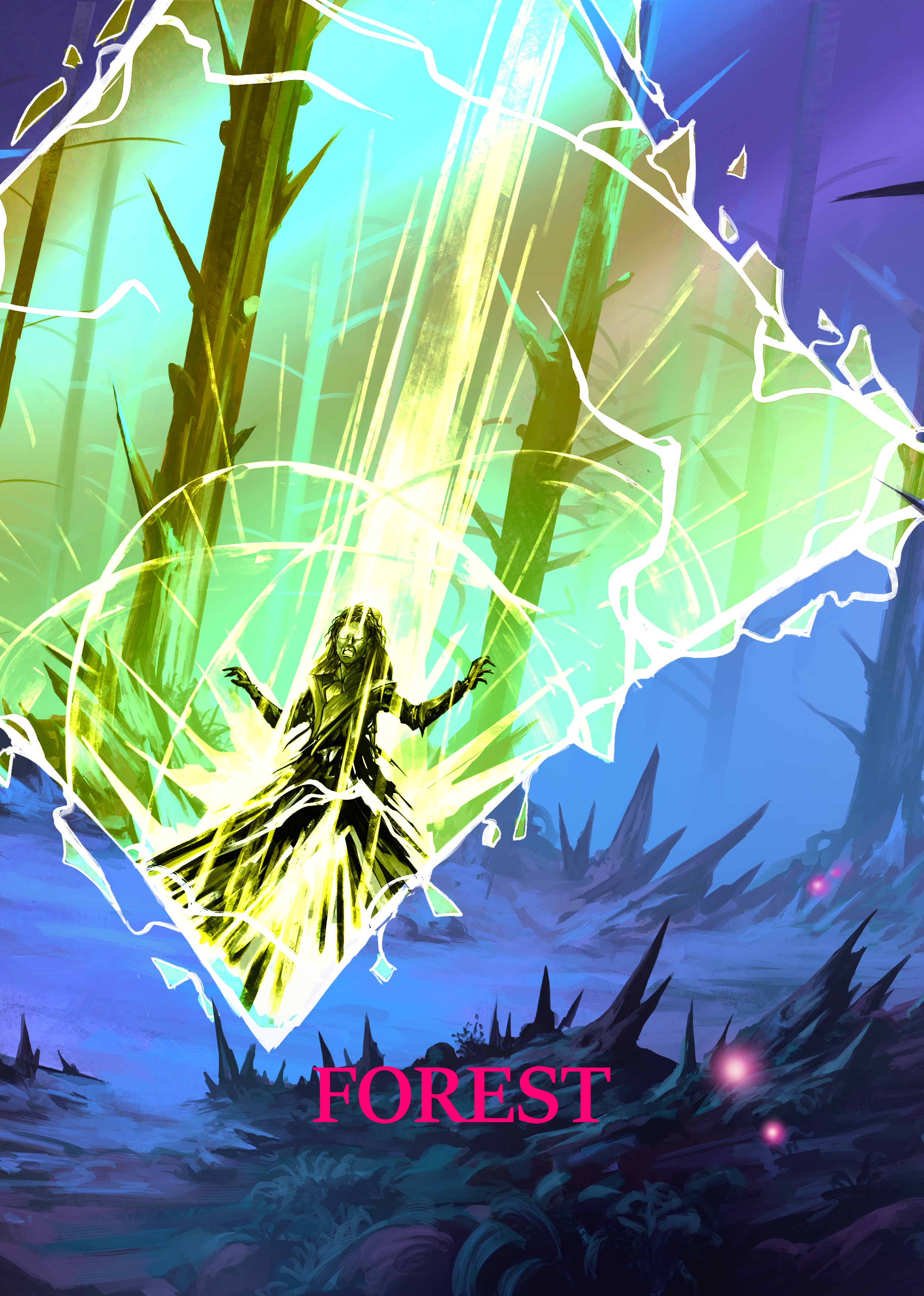 Forêt par white
