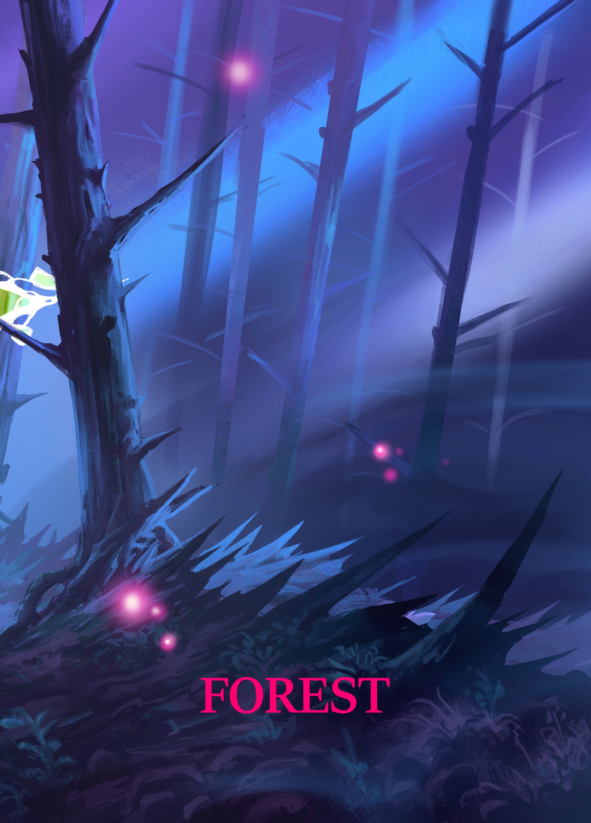 Forêt par white