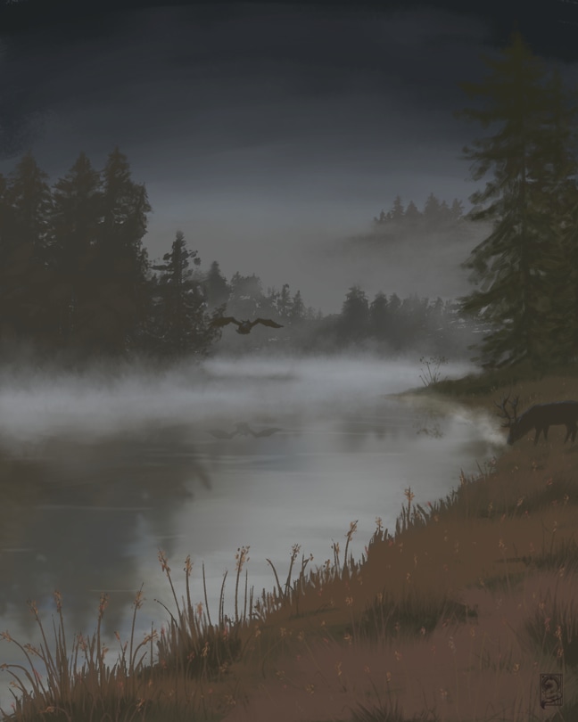 Forêt de Novembre par ALArts