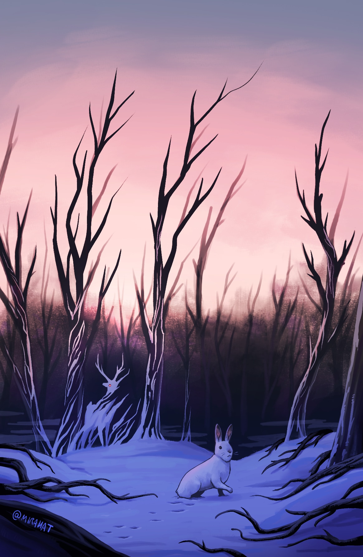 Scène de chasse par Mirahat