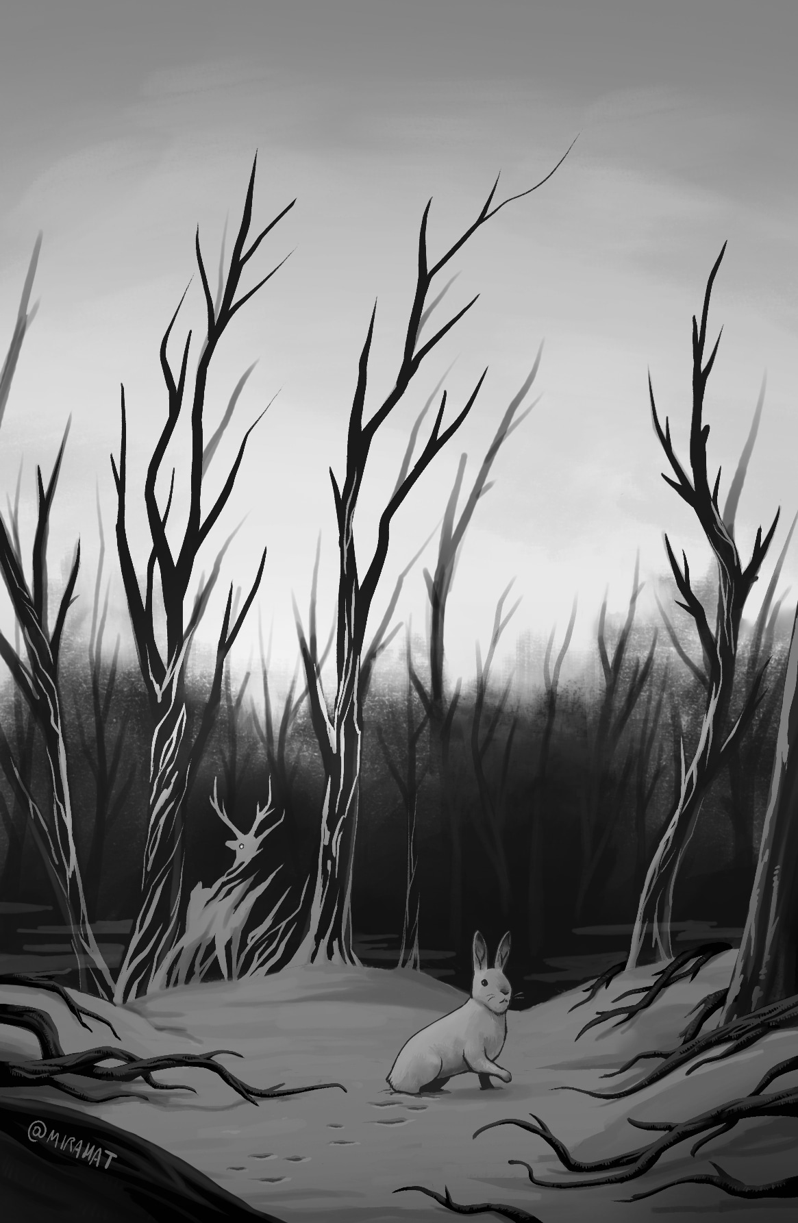 Scène de chasse par Mirahat