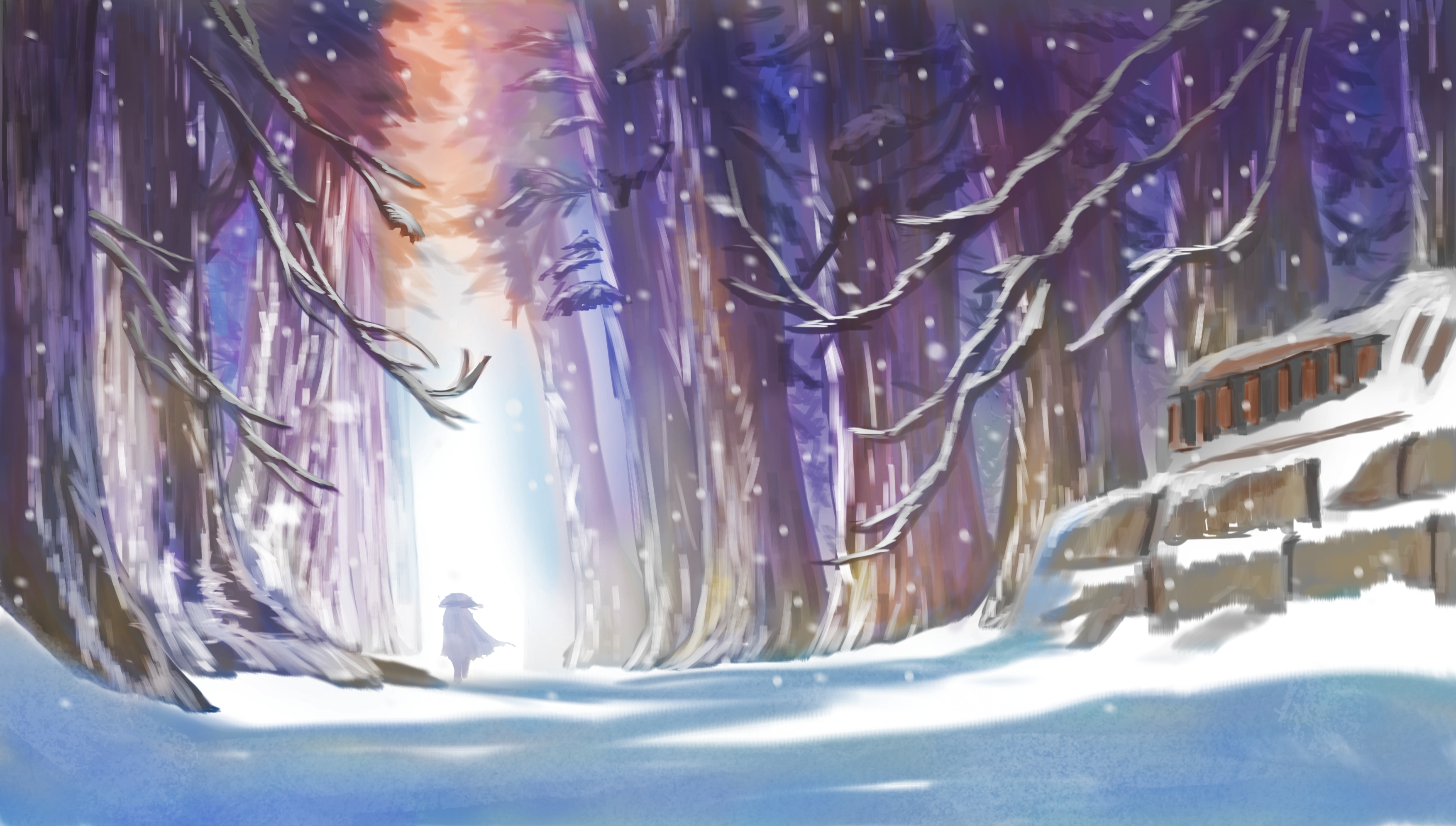 Forêt samouraï par Massico