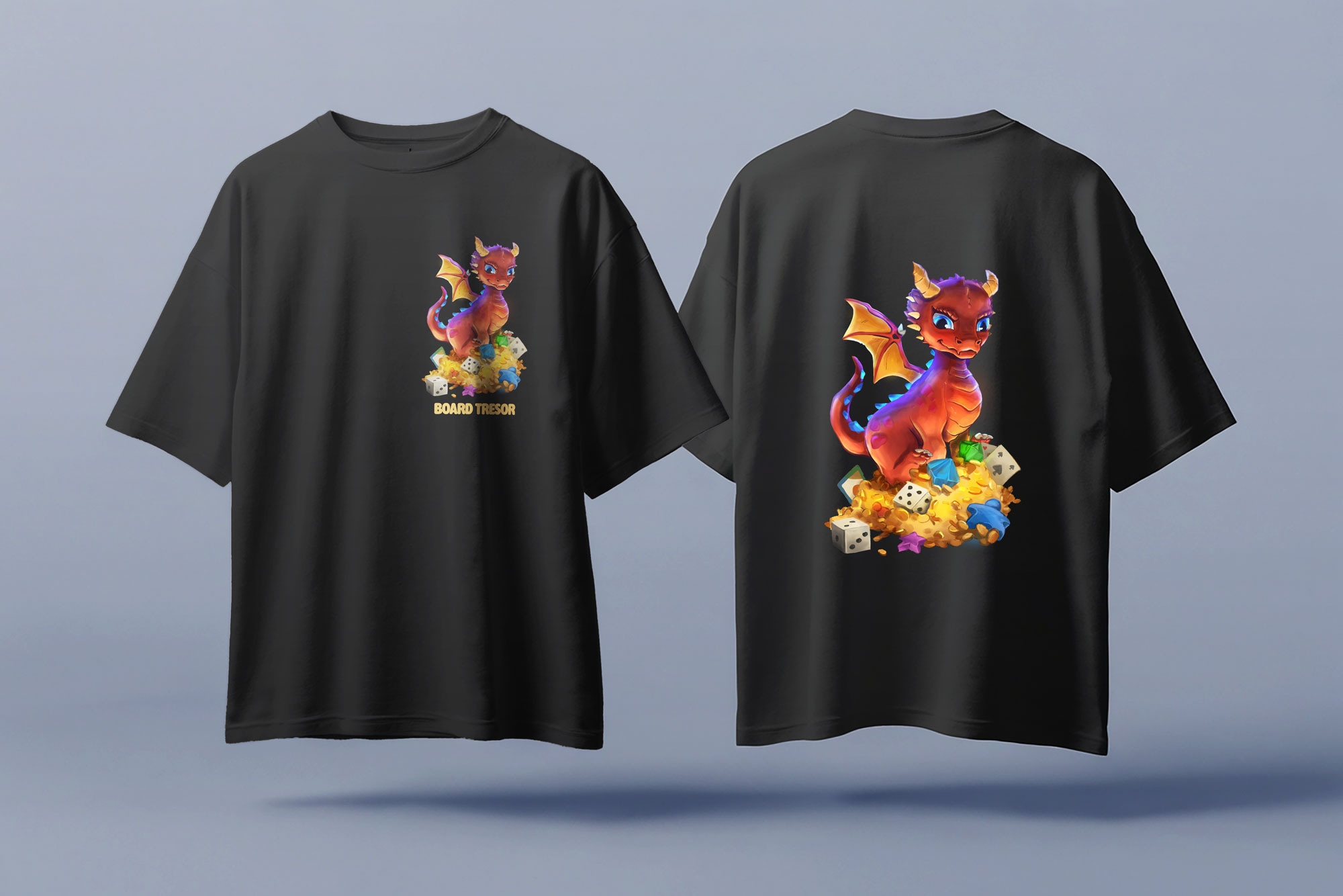 Dragonnet joueur par Bibulle