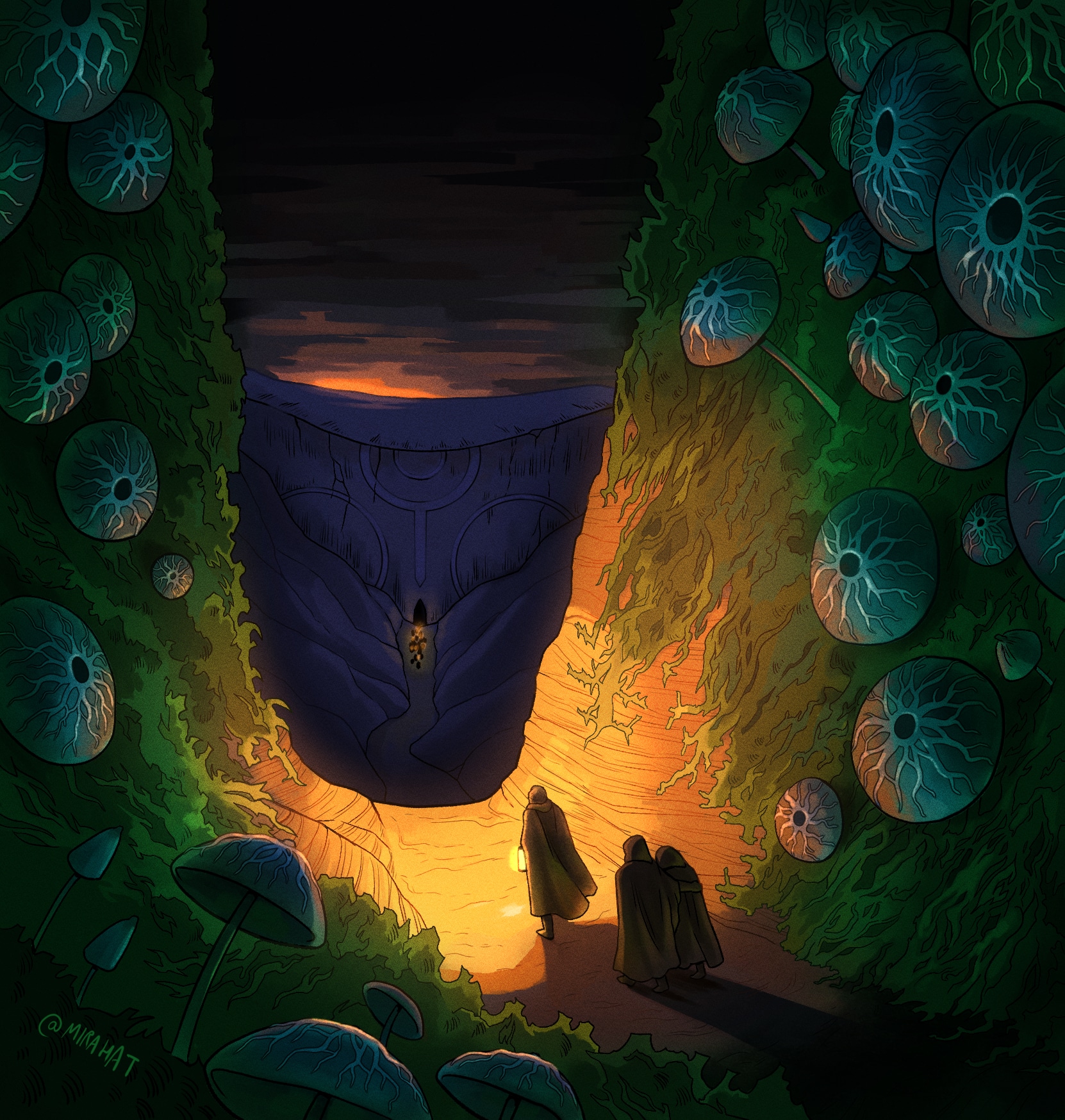 Fuir la peste verte remake par Mirahat