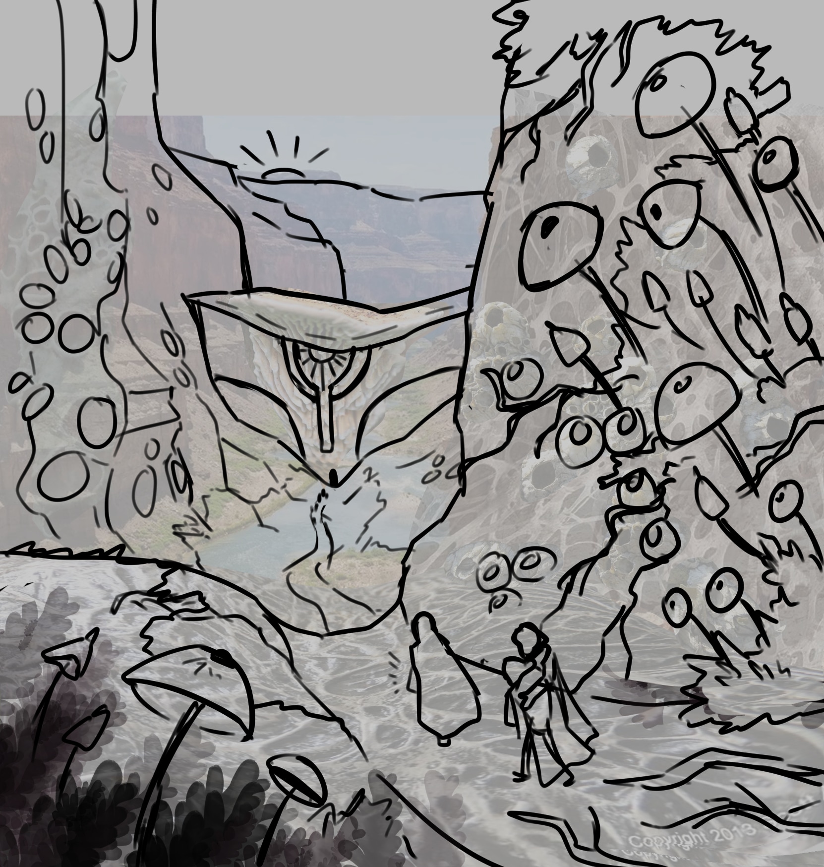 Fuir la peste verte remake par Mirahat