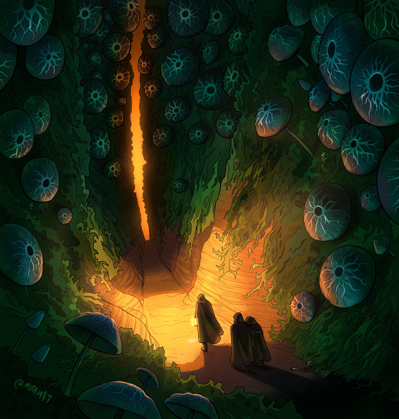 Fuir la peste verte remake par Mirahat