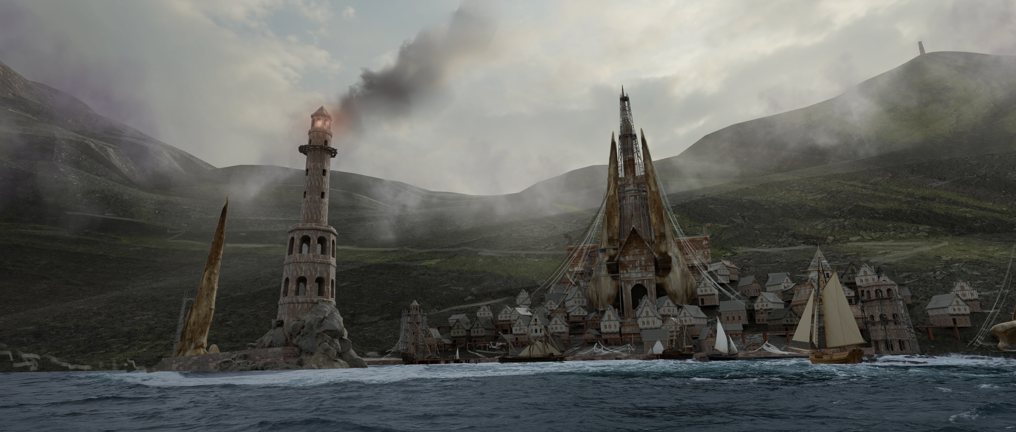 Dragonrider Island par enoisette