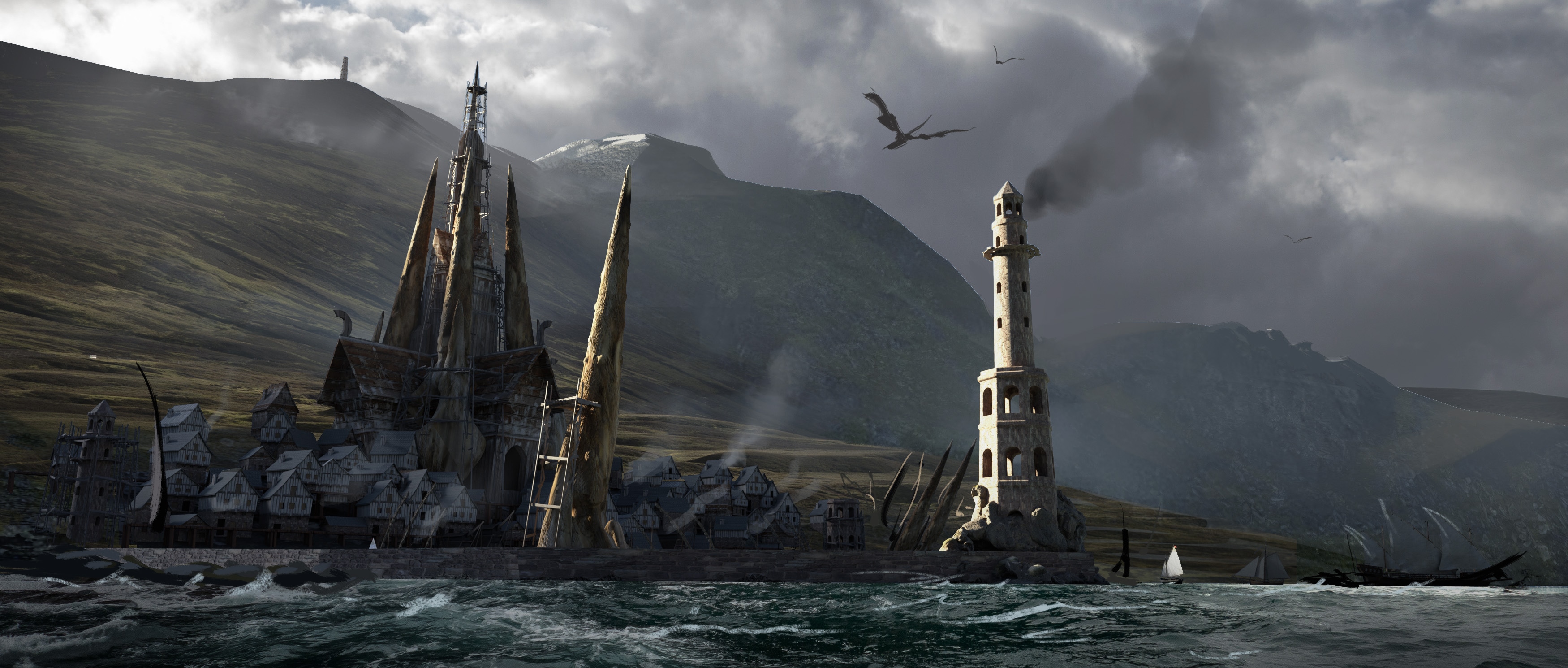 Dragonrider Island par enoisette