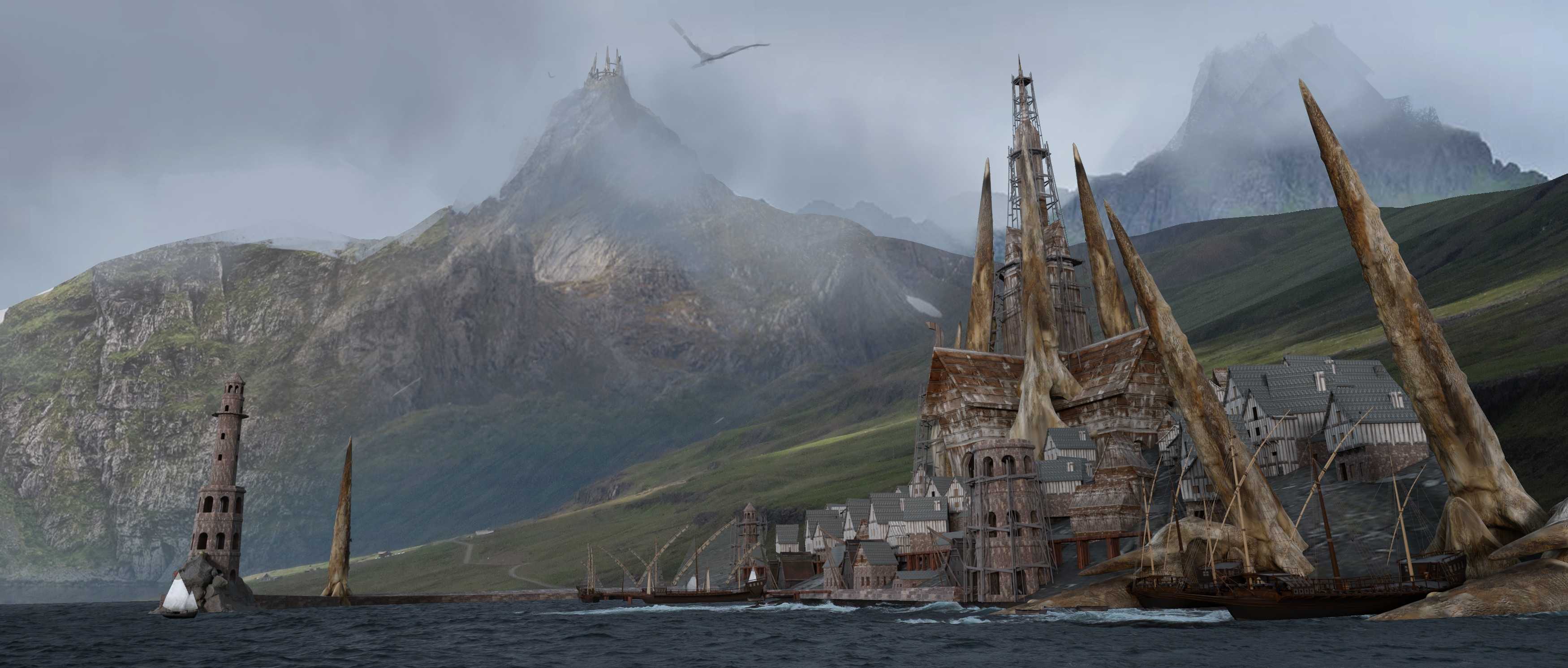 Dragonrider Island par enoisette