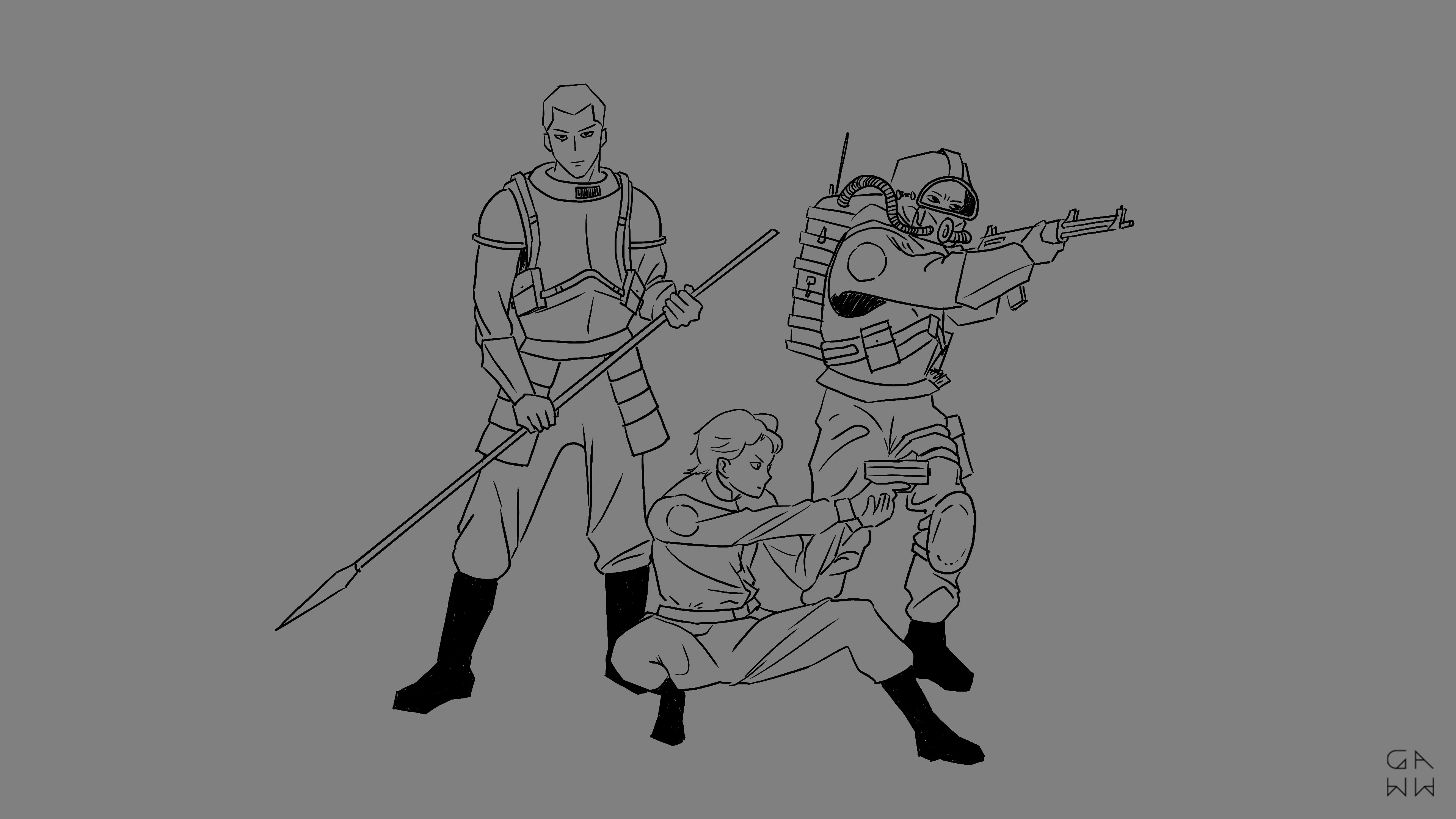 [LCDA] Gardes d'Hydra par gaww