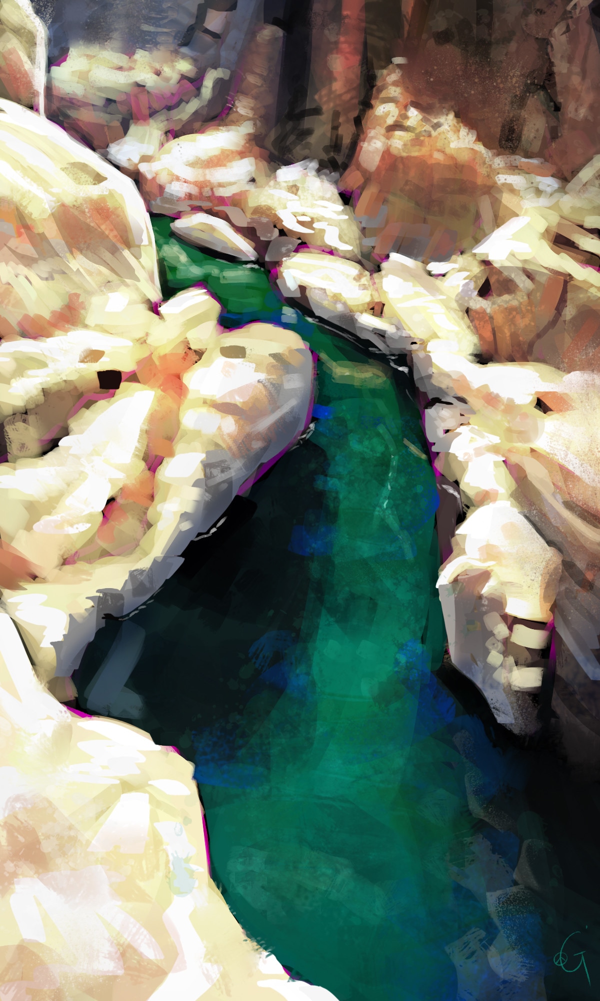 Etude de rivière par Got'