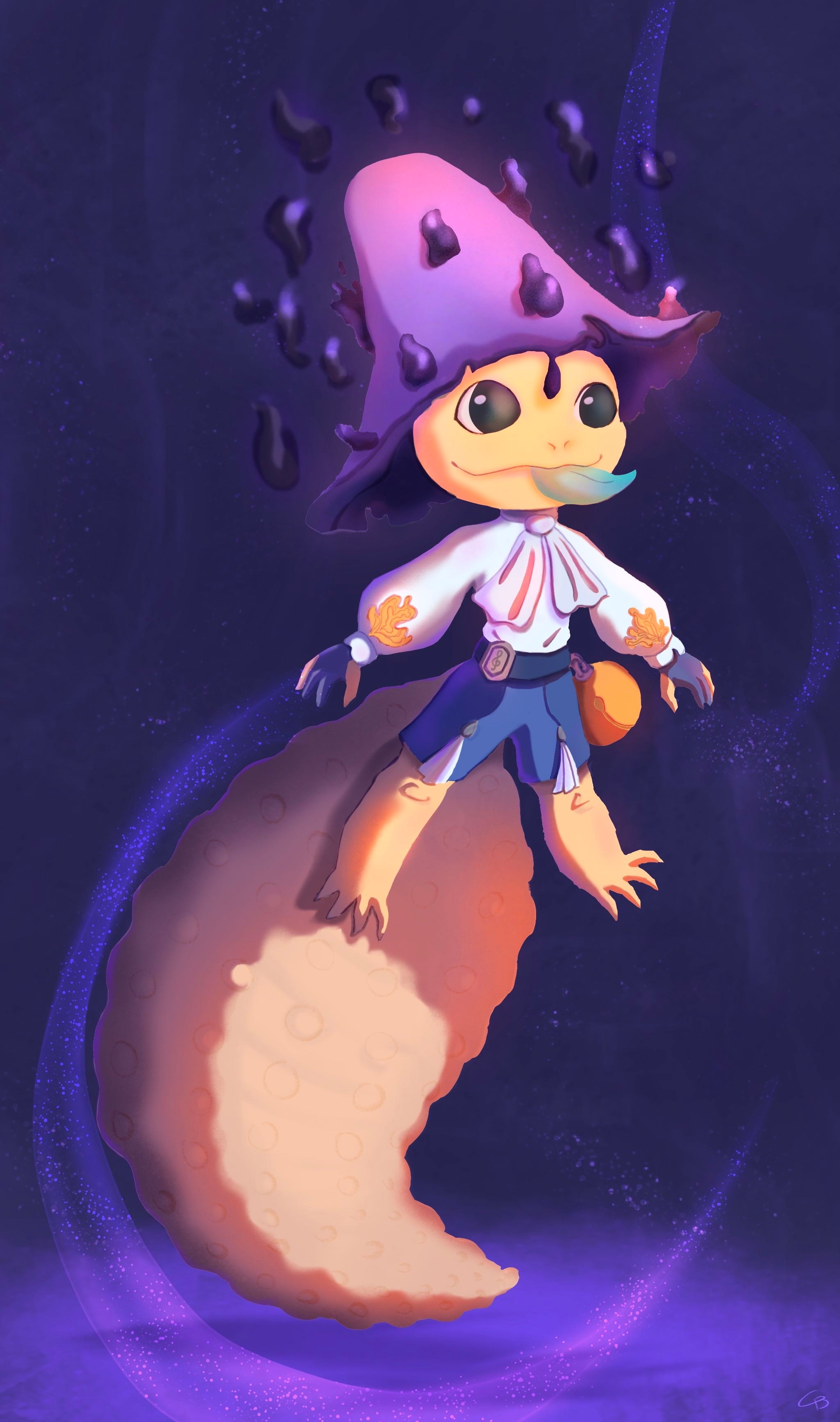 Gecko Magician 🍄 par CleWolf