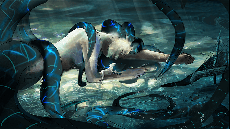 underwater'mother par DarKayNess