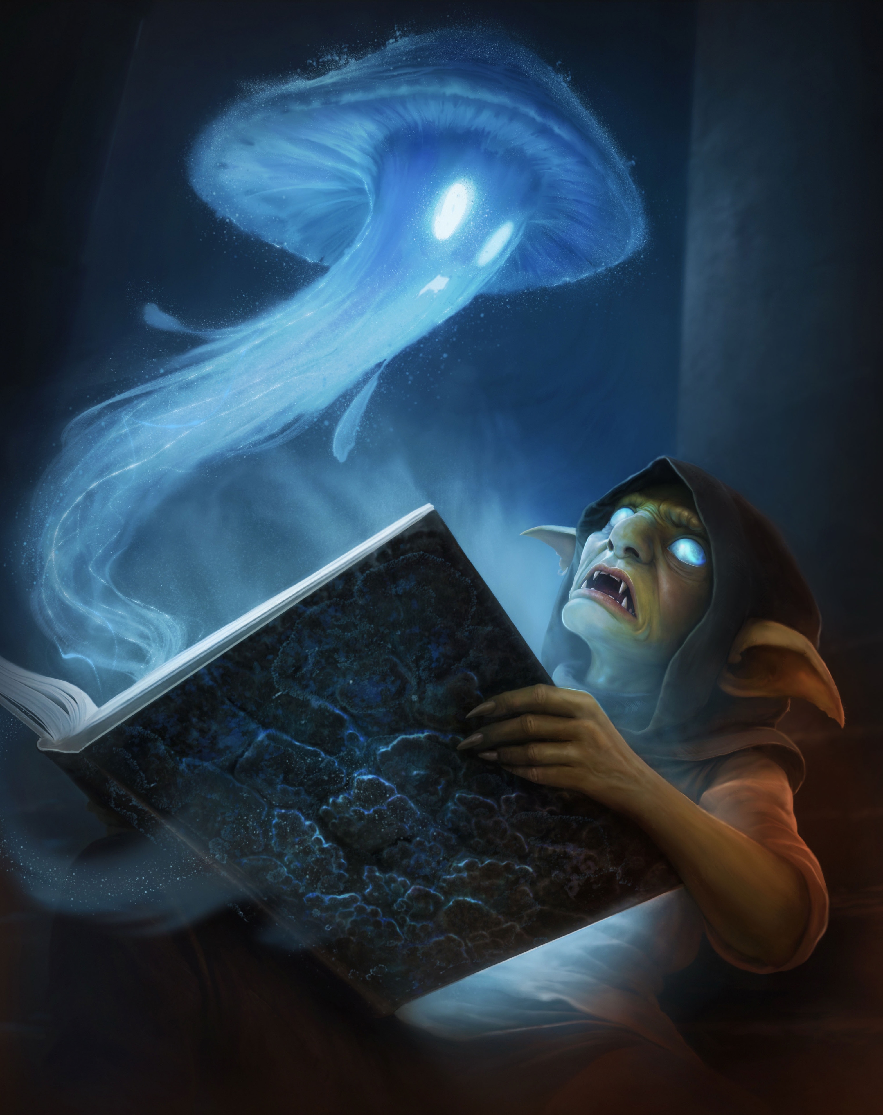 Le goblin et le grimoire magique par Domni
