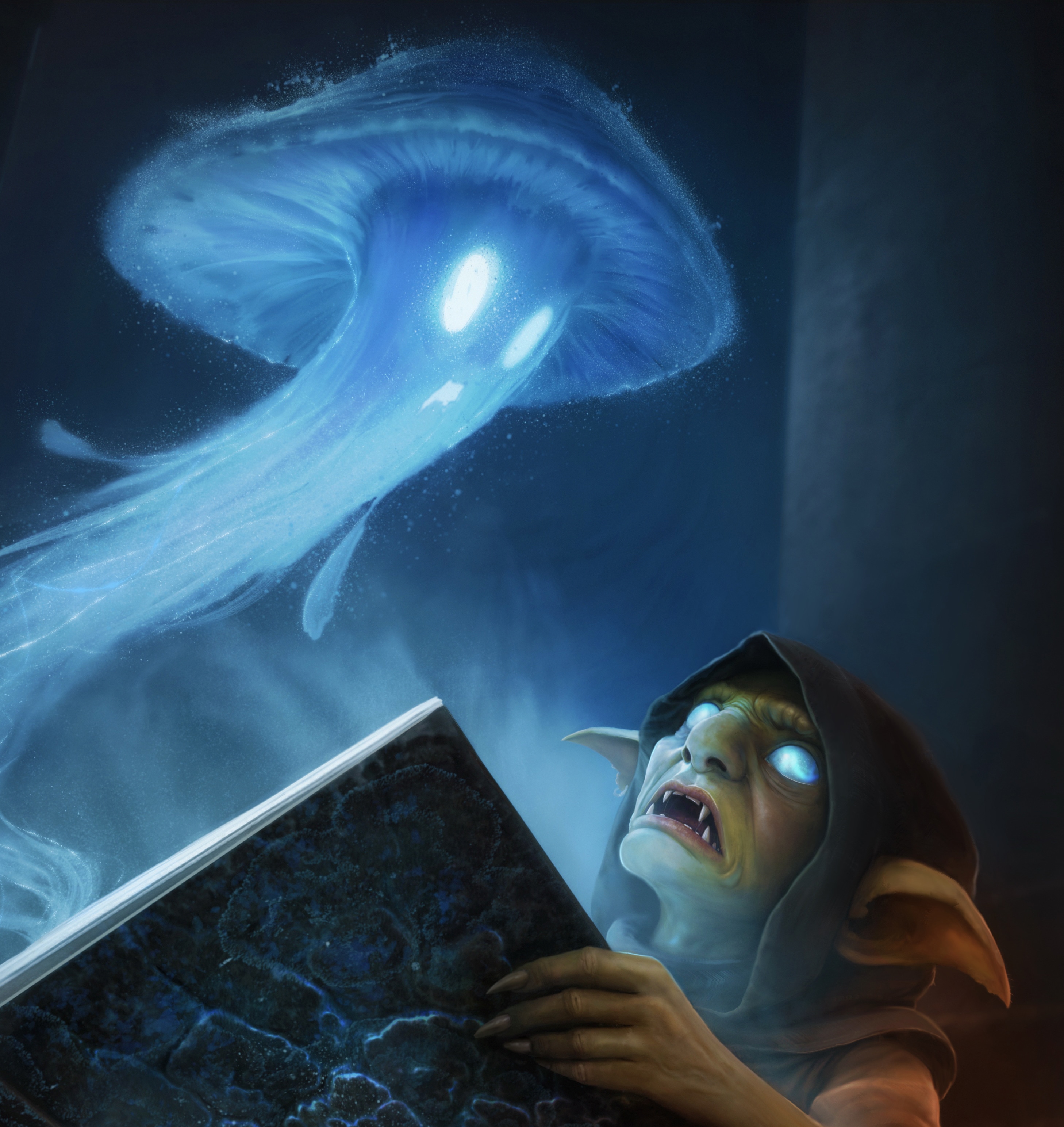 Le goblin et le grimoire magique par Domni