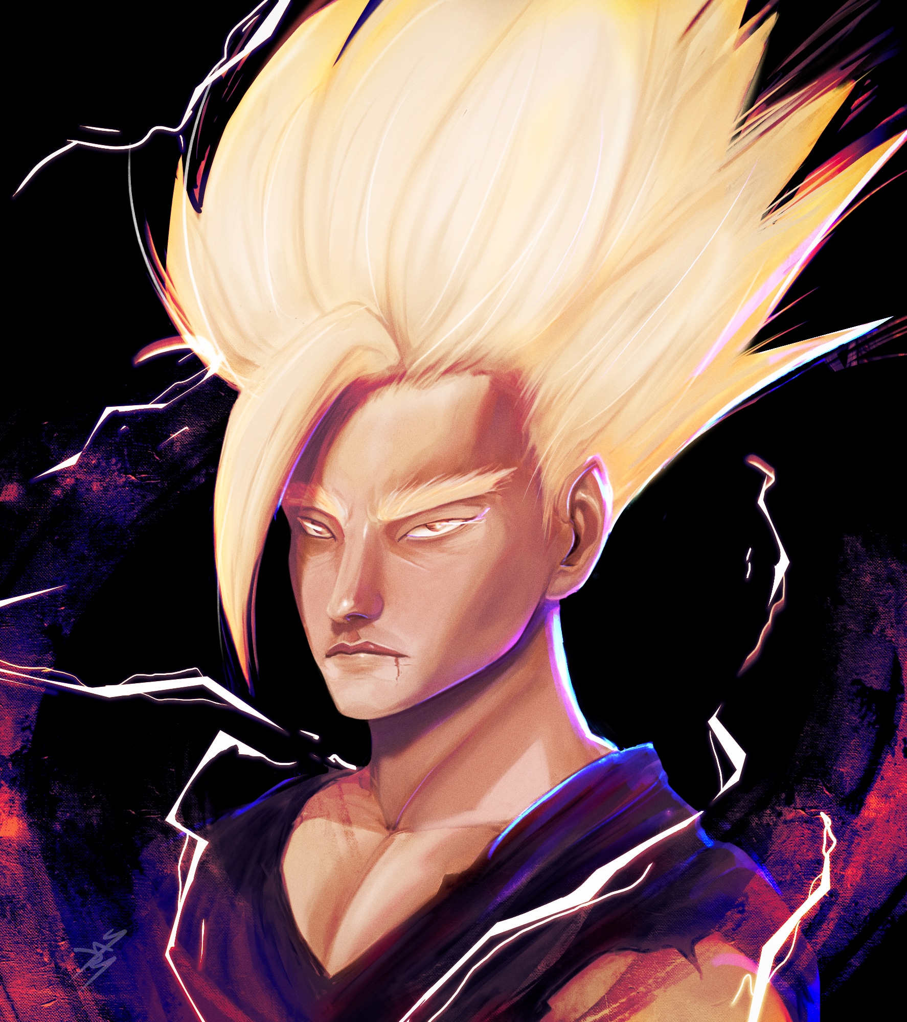 Gohan SSj2 par JasKHEL