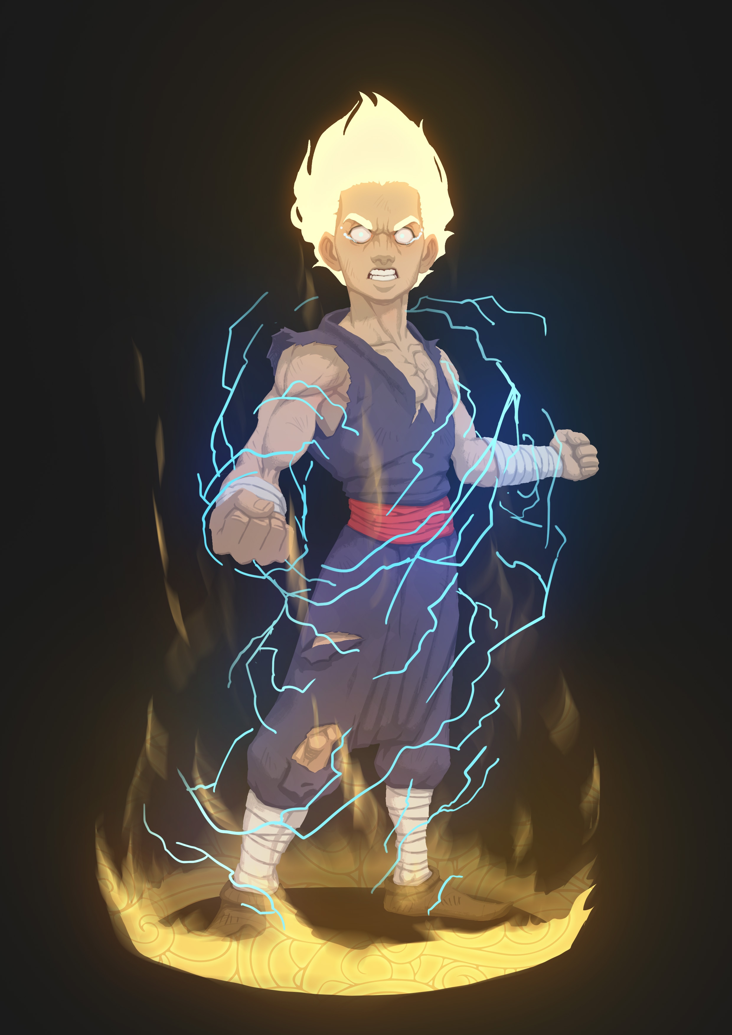 Fan art DBZ : Cell era par .Ico.