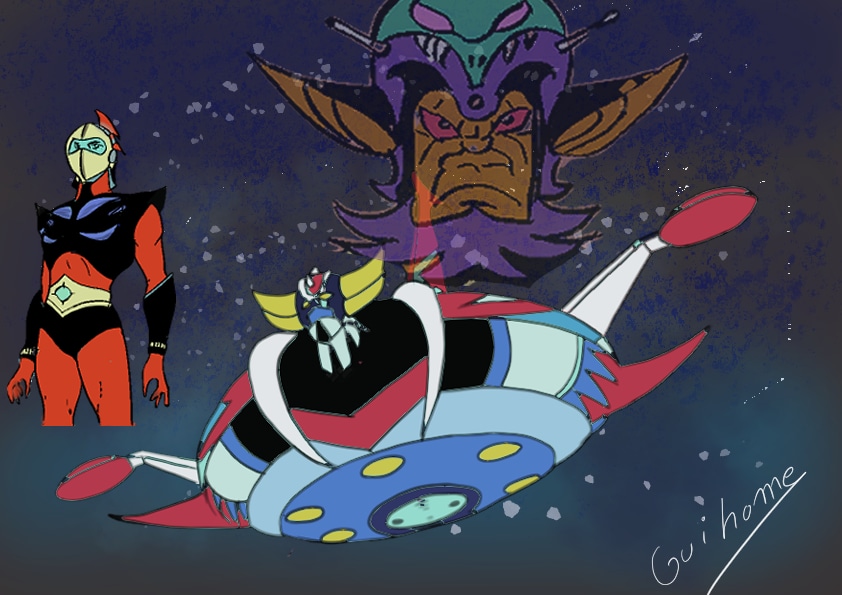 Goldorak par needleblite