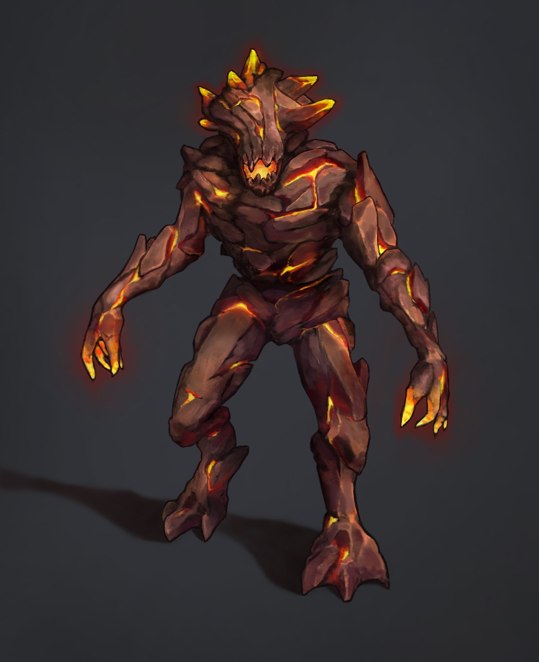 Lava golem par Kyam