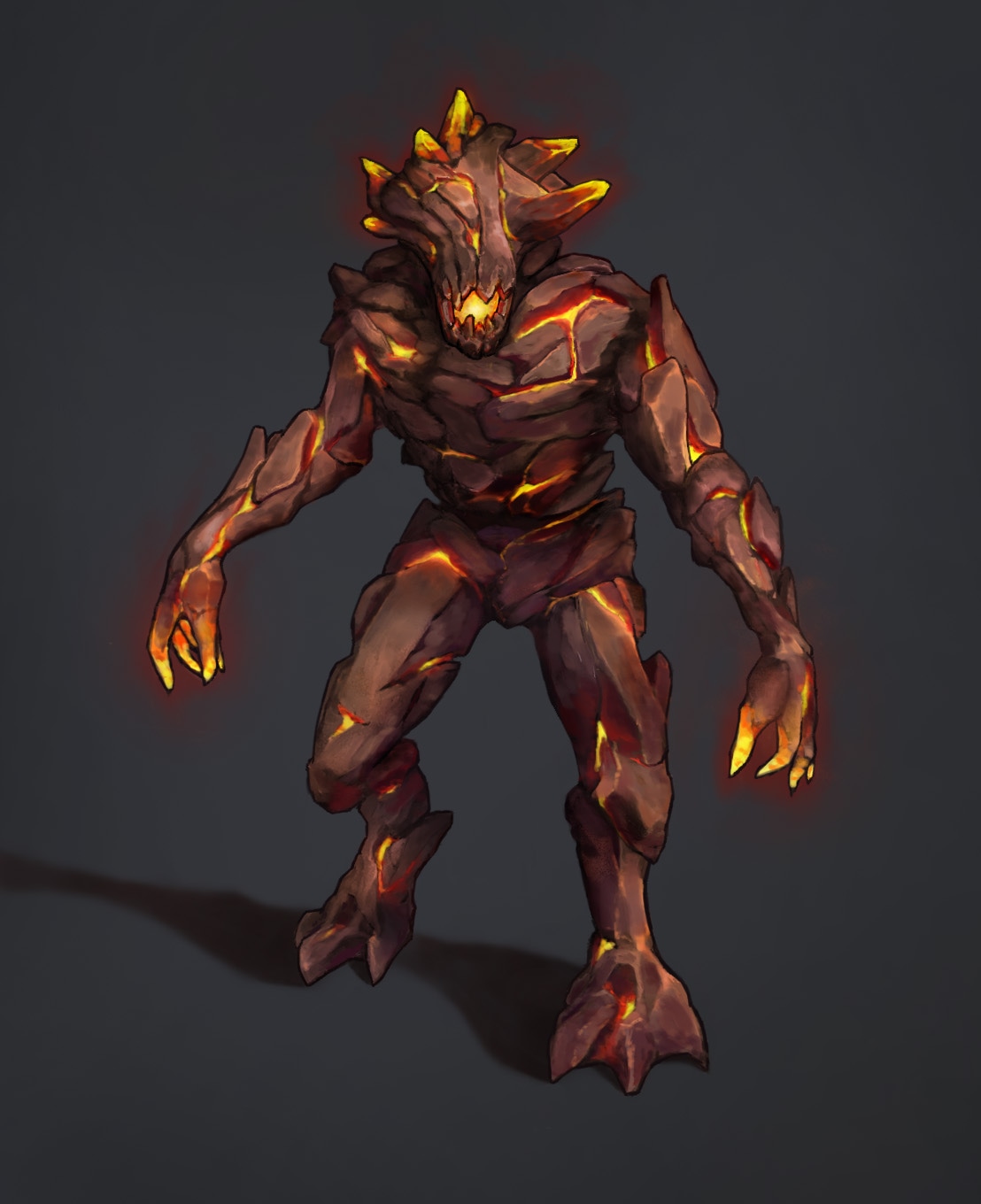 Lava golem par Kyam