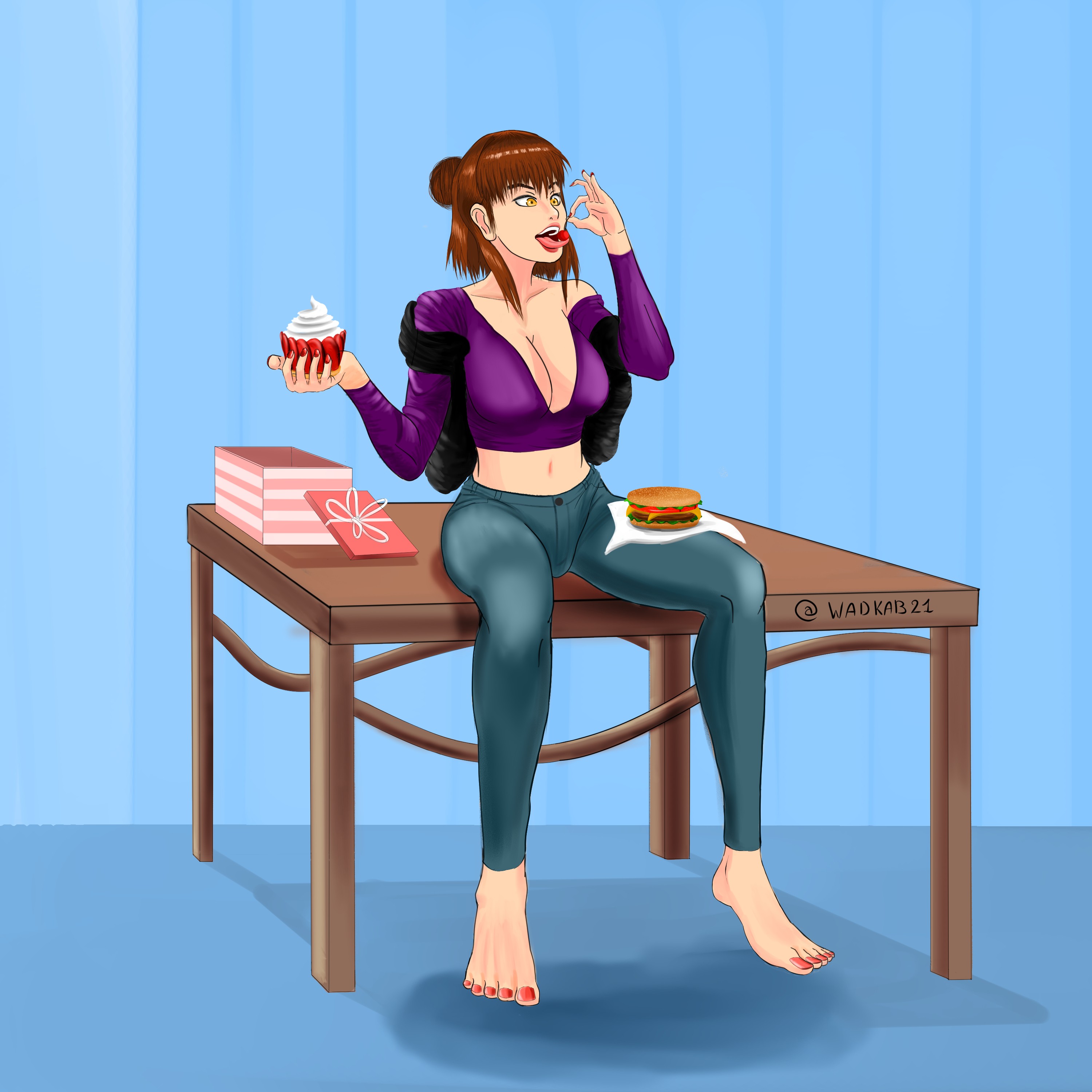 gorgeous manga girl par WadKab21