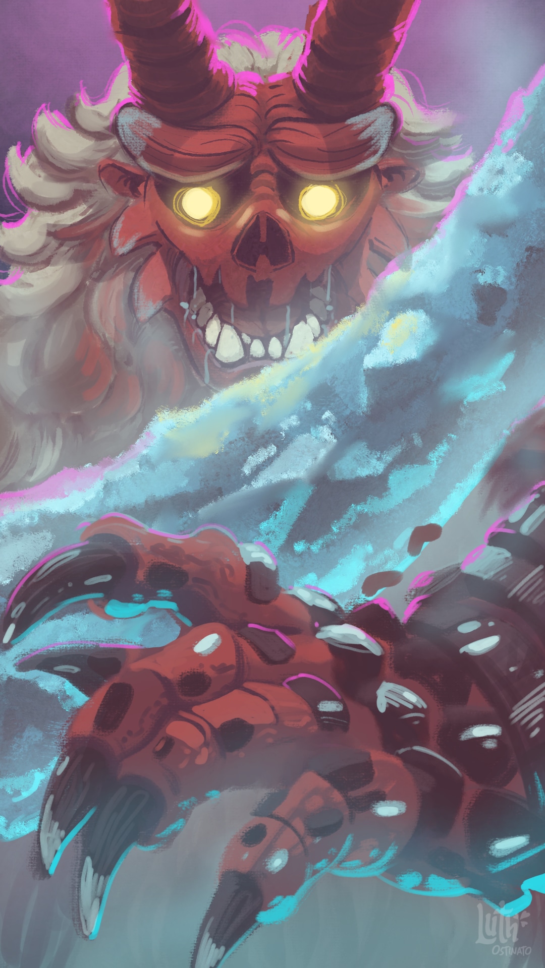 Goss Harag - Monster Hunter Rise - Fan Art par Luth_Ostinato