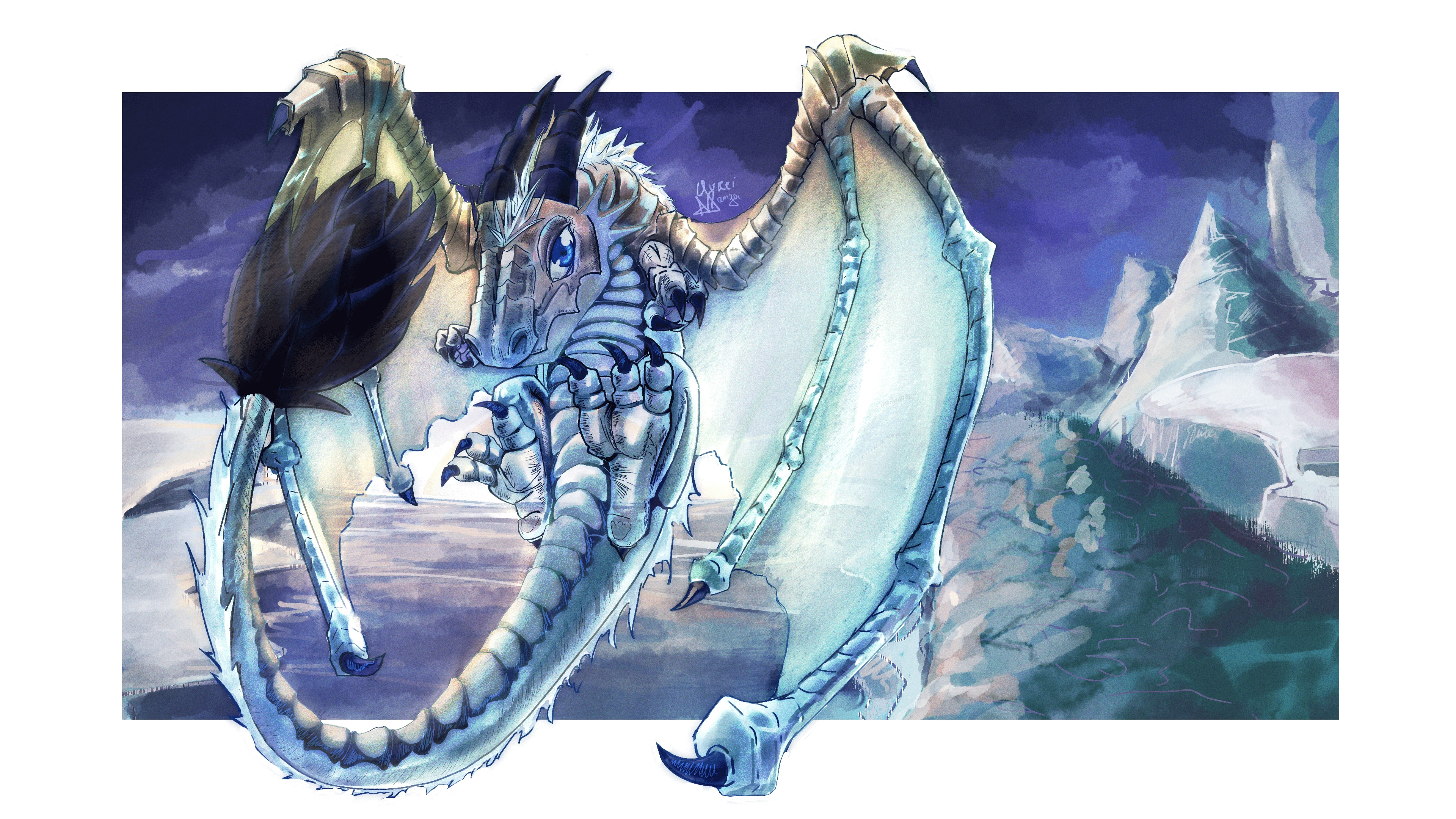 Platine whelpling, Secret Santa for Stefou par Yubel