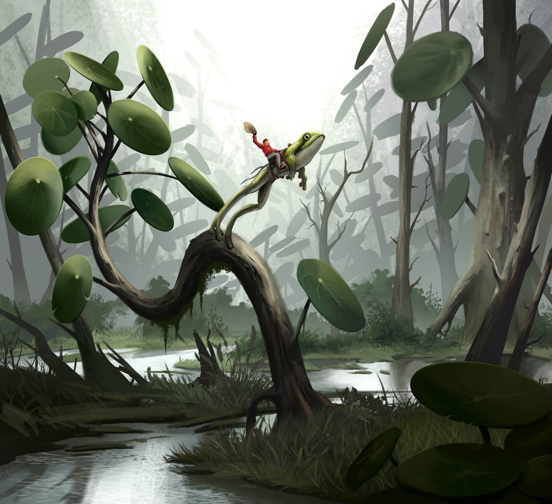 Frog rider par Fusto