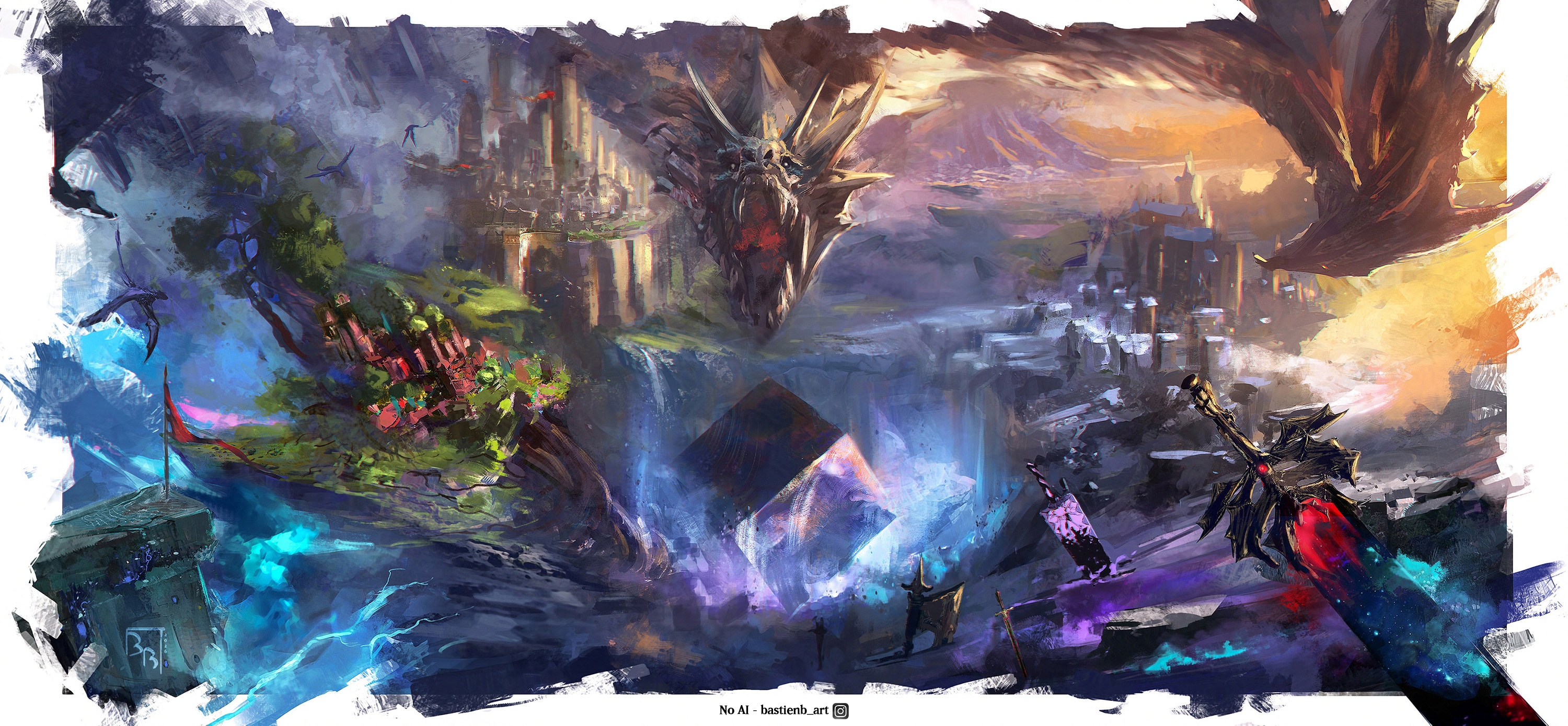 Universes Beyond : Guild Wars 2 - Magic the Gathering par Drovek