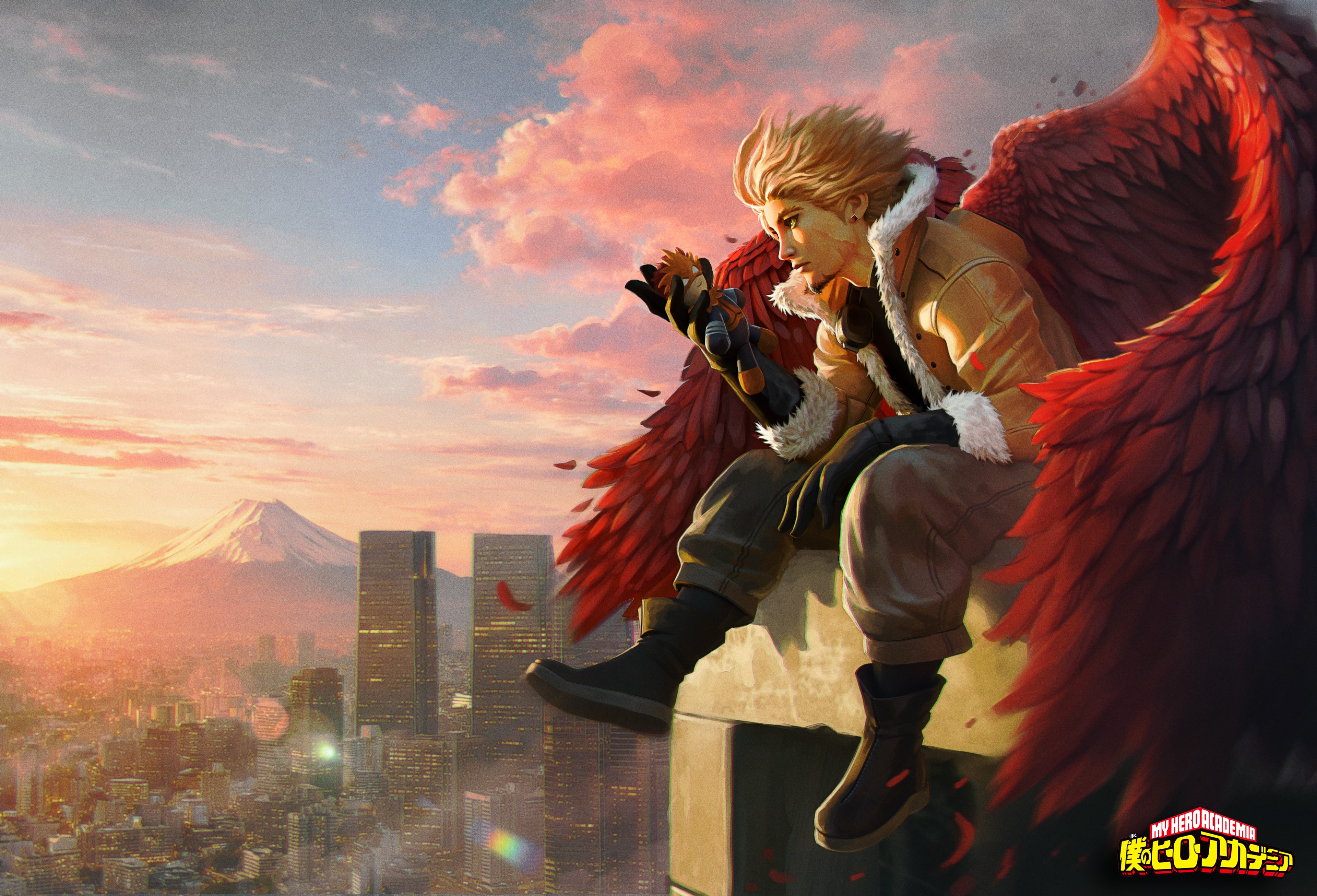 My Hero Academia - Hawks Fan Art par Toto