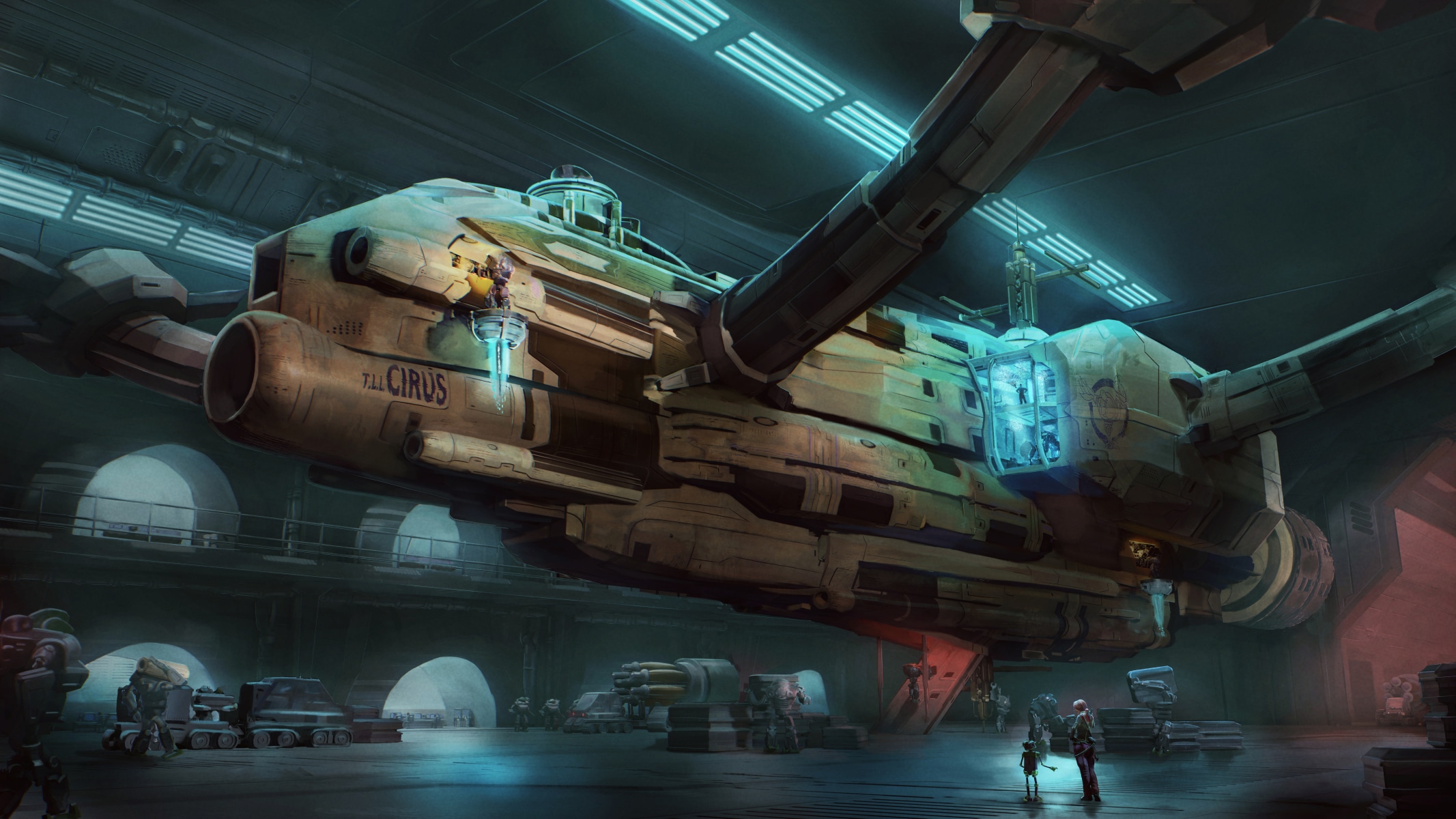 hangar par Cocottecirus