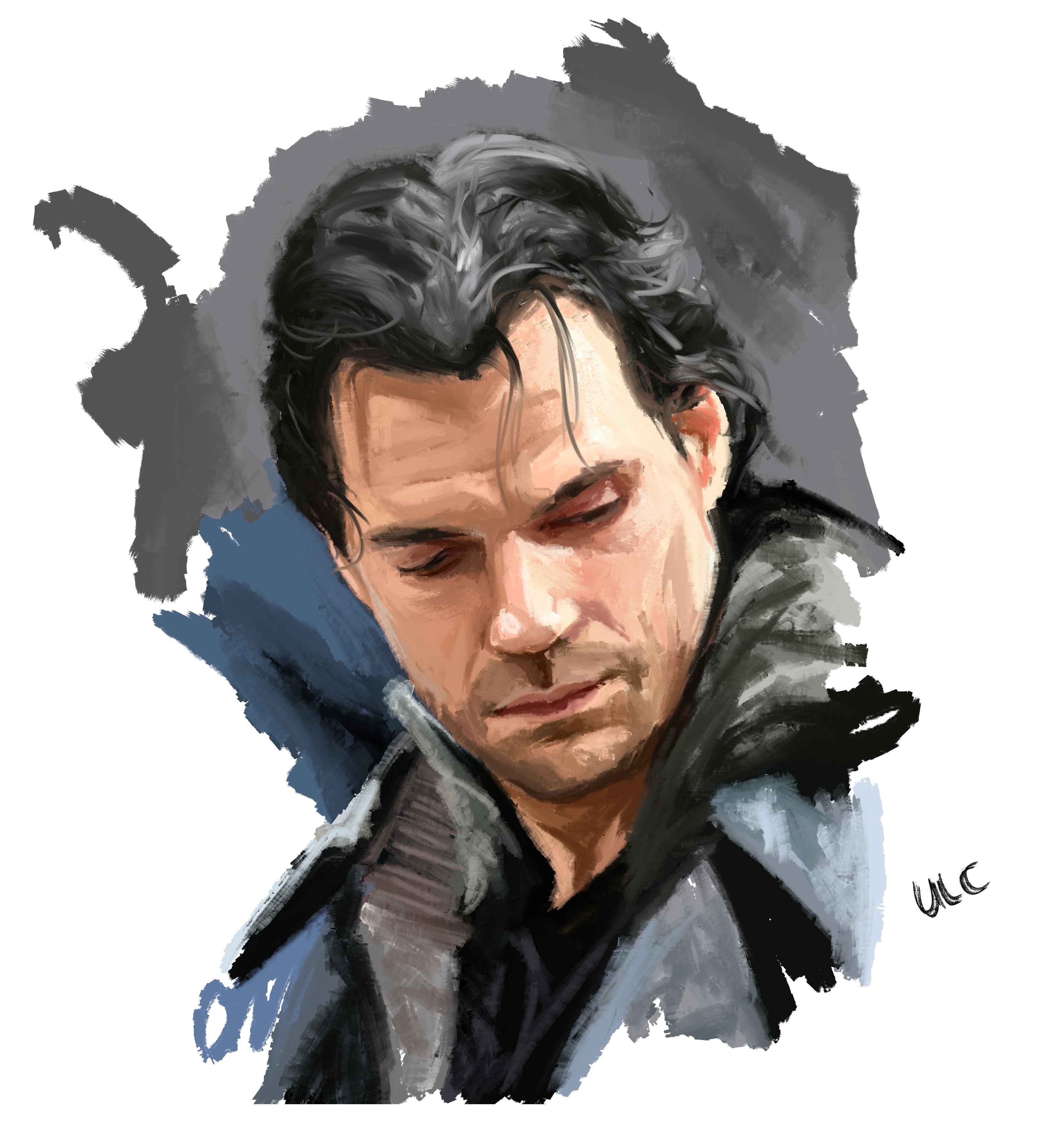 Cavill fast sketch par Moscardino