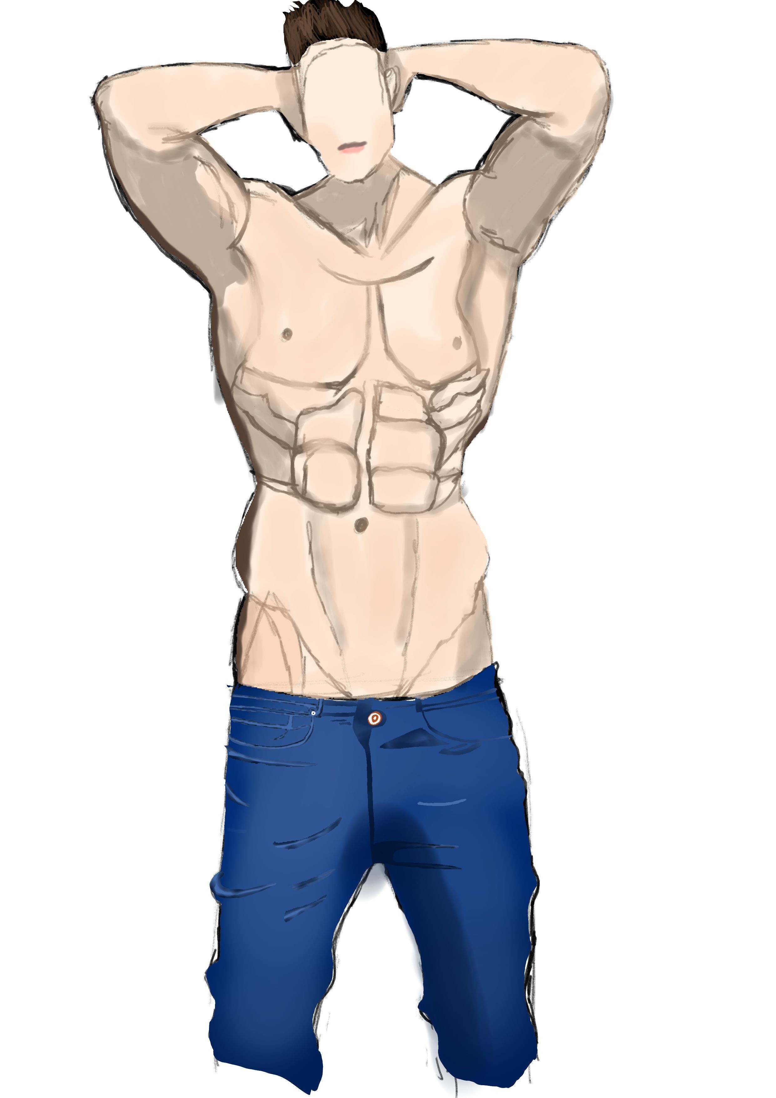 homme en pantalon par mulog