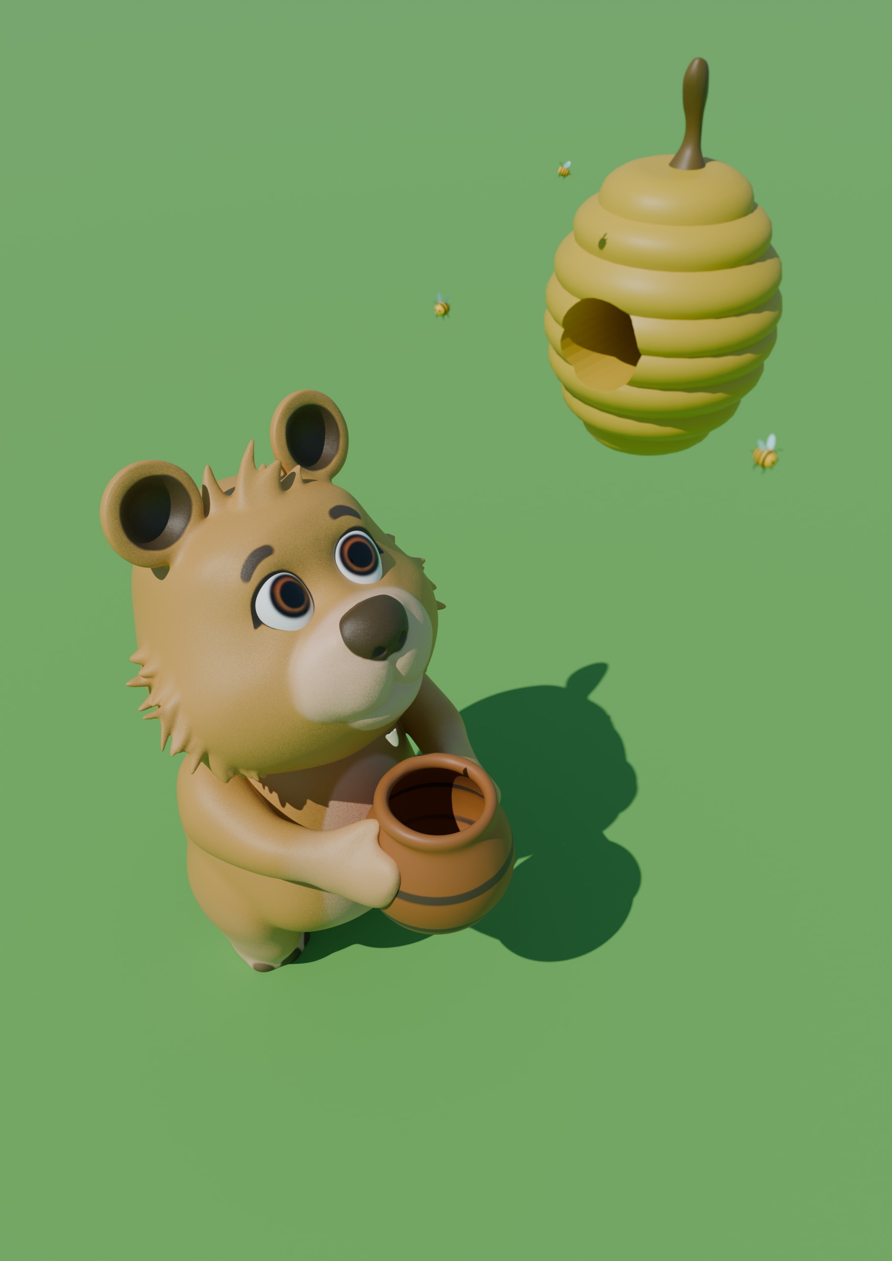 Honey bear par Kyklos