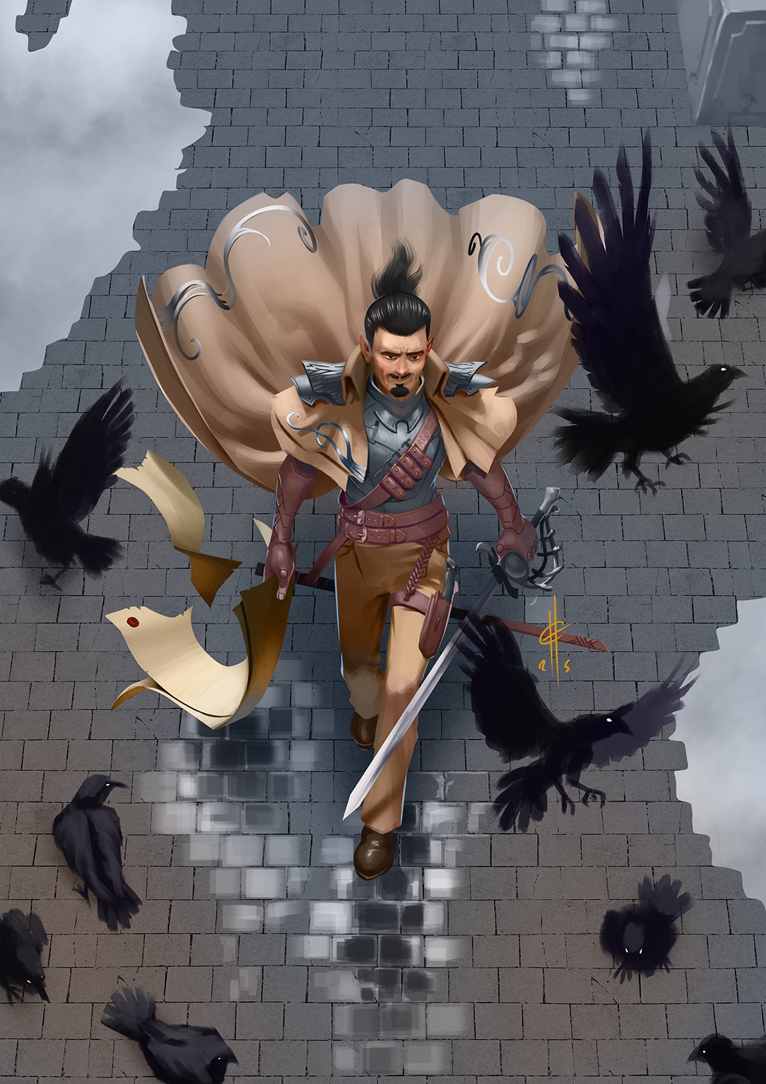 Horlod, dueliste sur le fil par Horlod