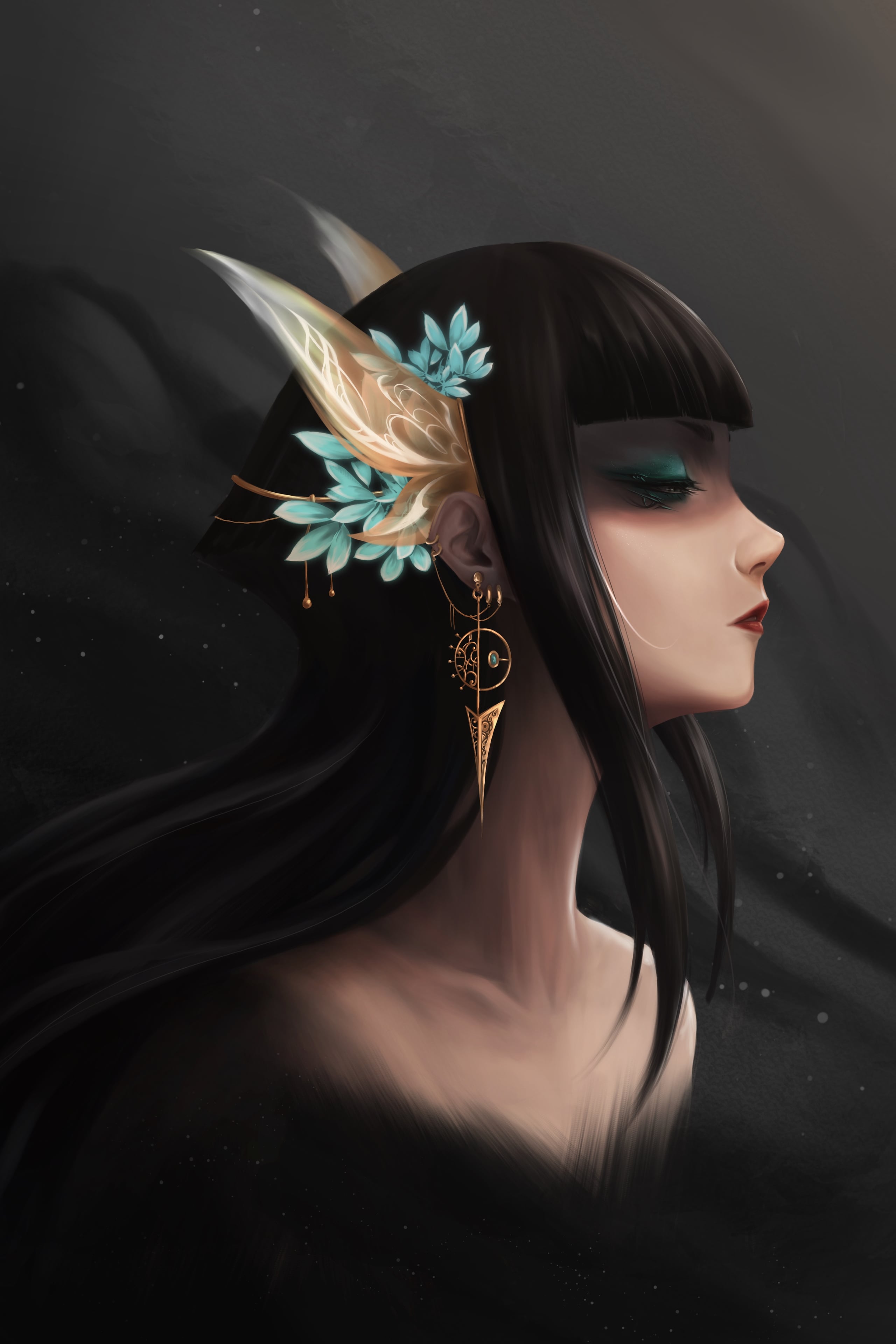 Portrait of Ibu - The Fairy Queen ( Personal Project ) par yoseille