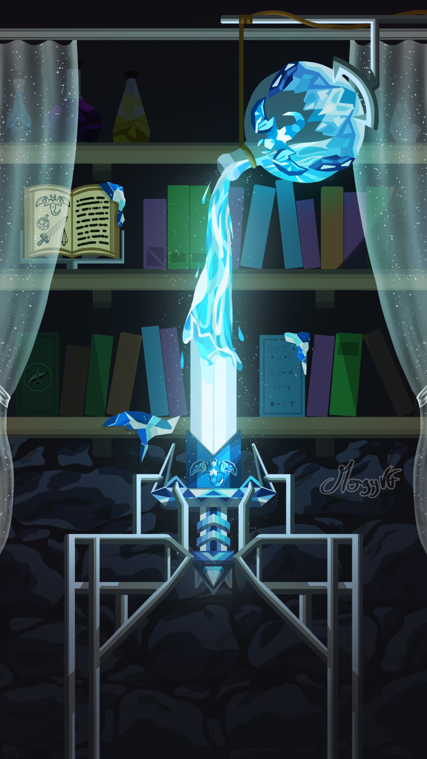 Challenge 19 : Bataille 1 - Ice Sword ❄ par MorgyVF