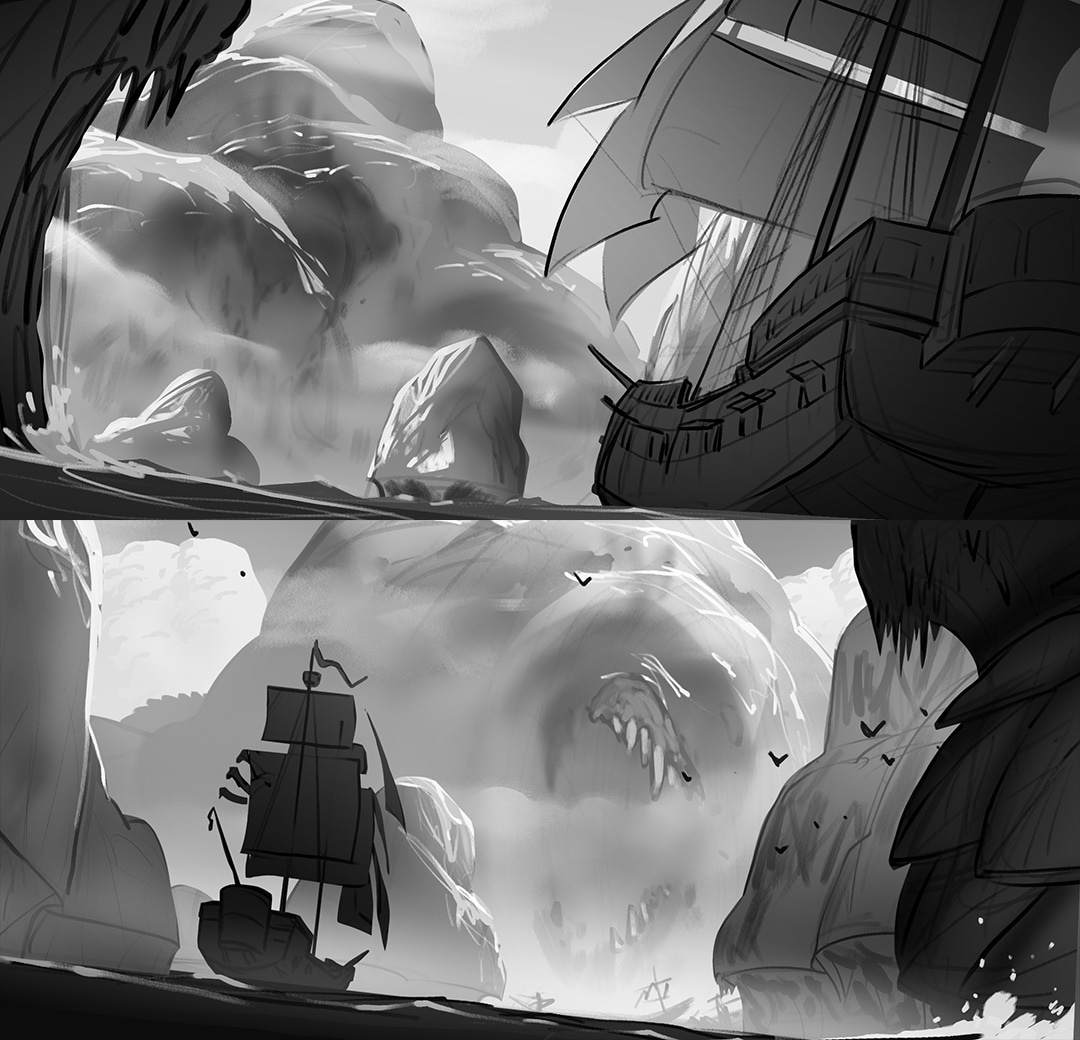 Iceberg de Jormungandr par Pok