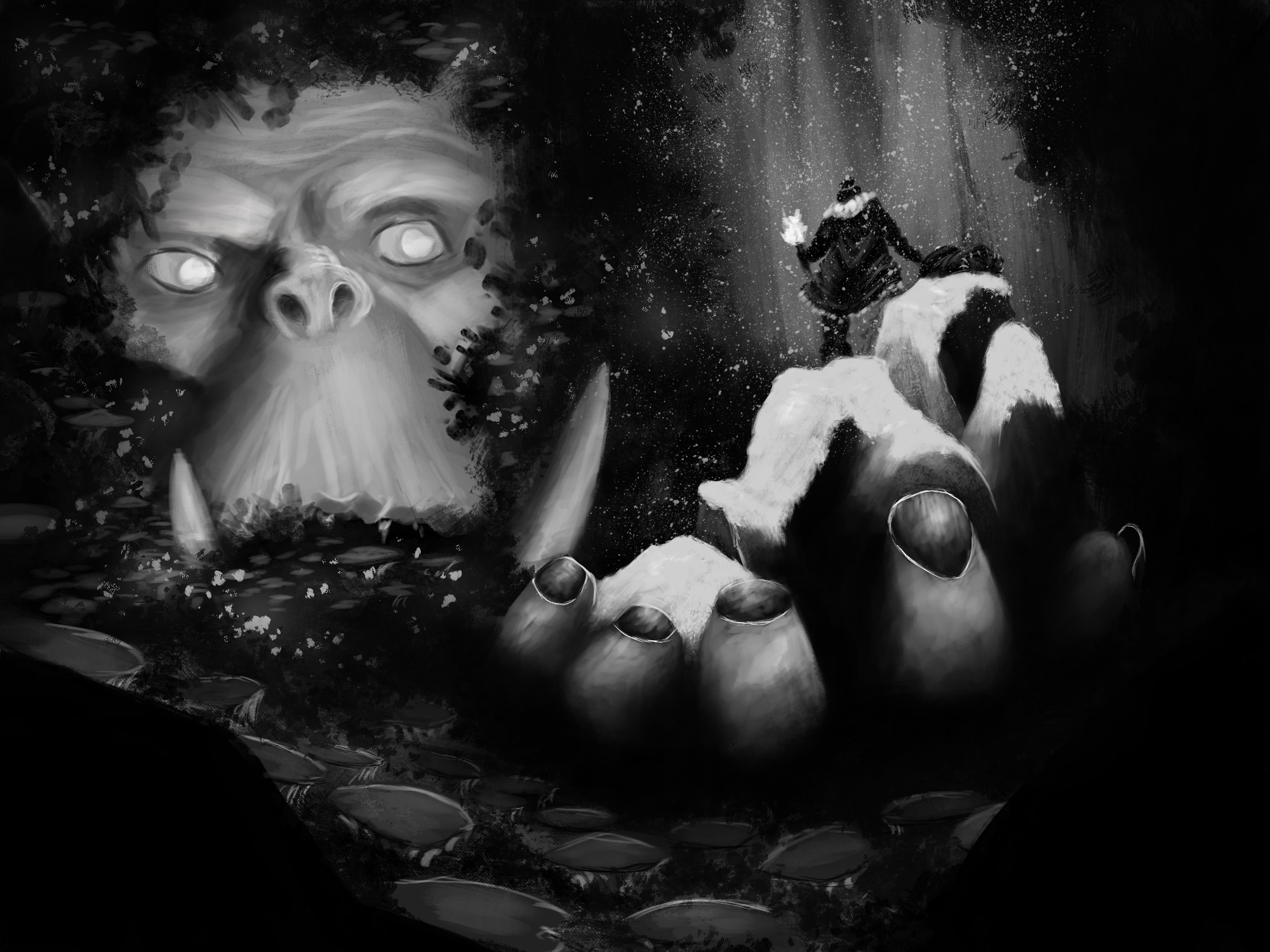 le titan enterré par lagarzoute