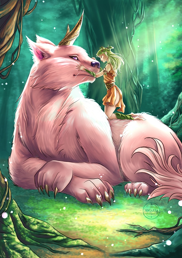 Illustration digitale - Complicité par nogarra