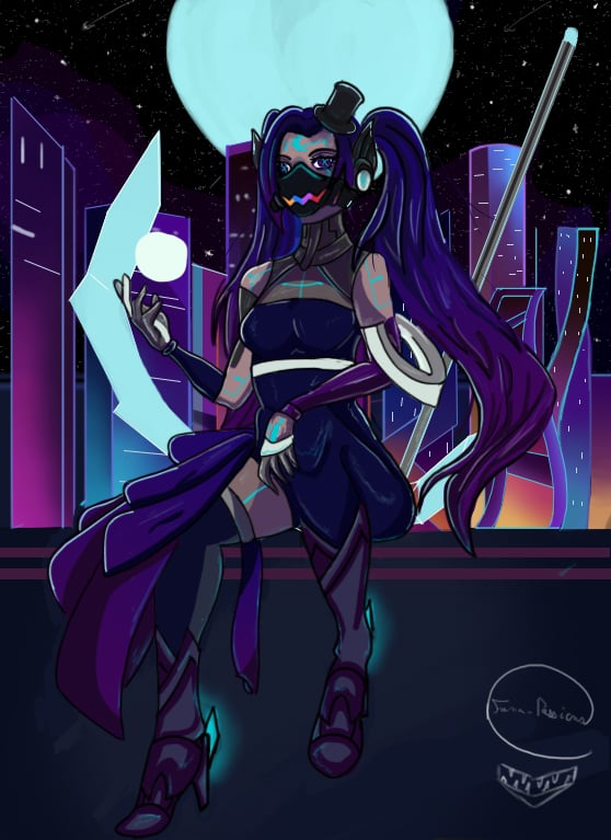 La fierté de la lune par FannyCARCAU