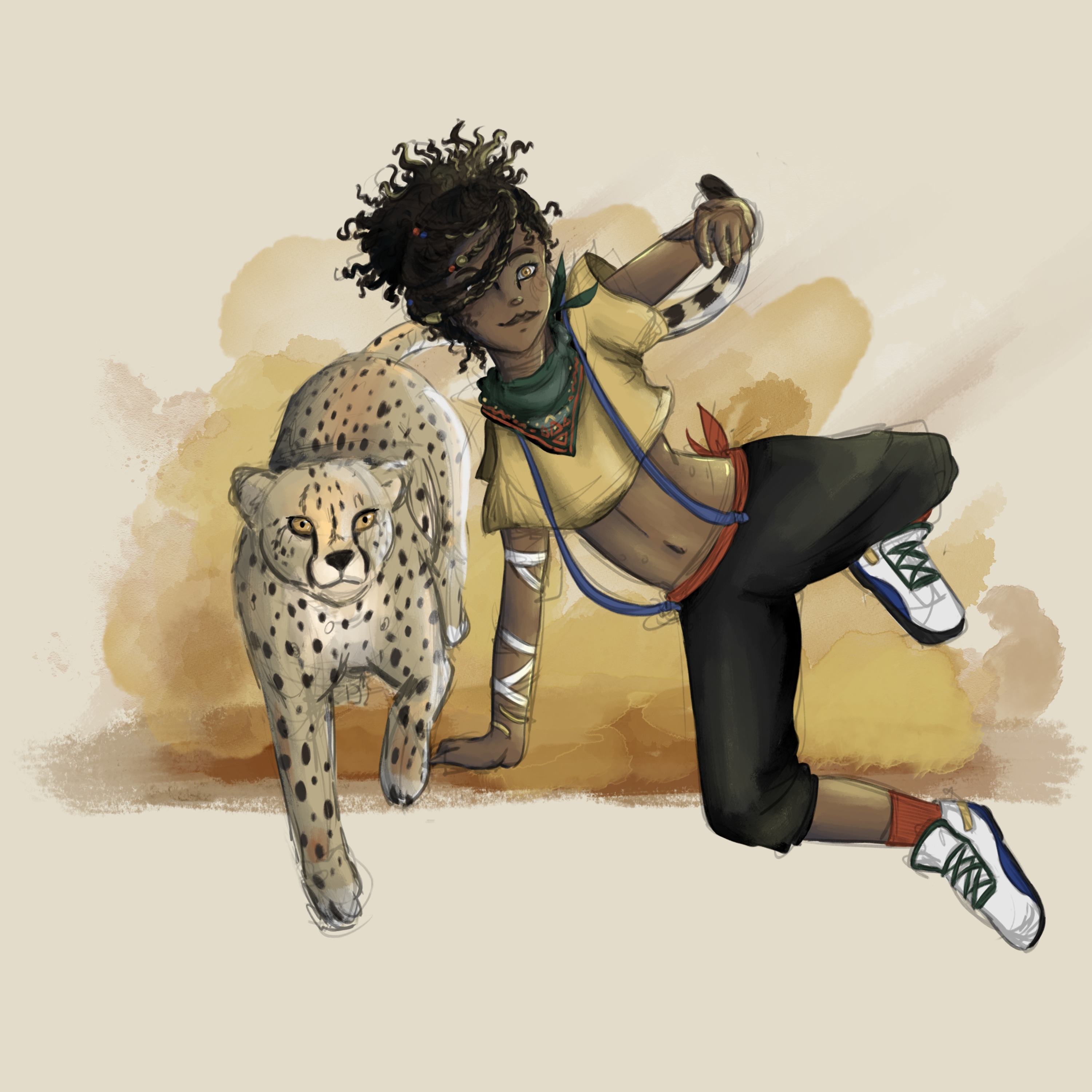 Guépard par Cléophie