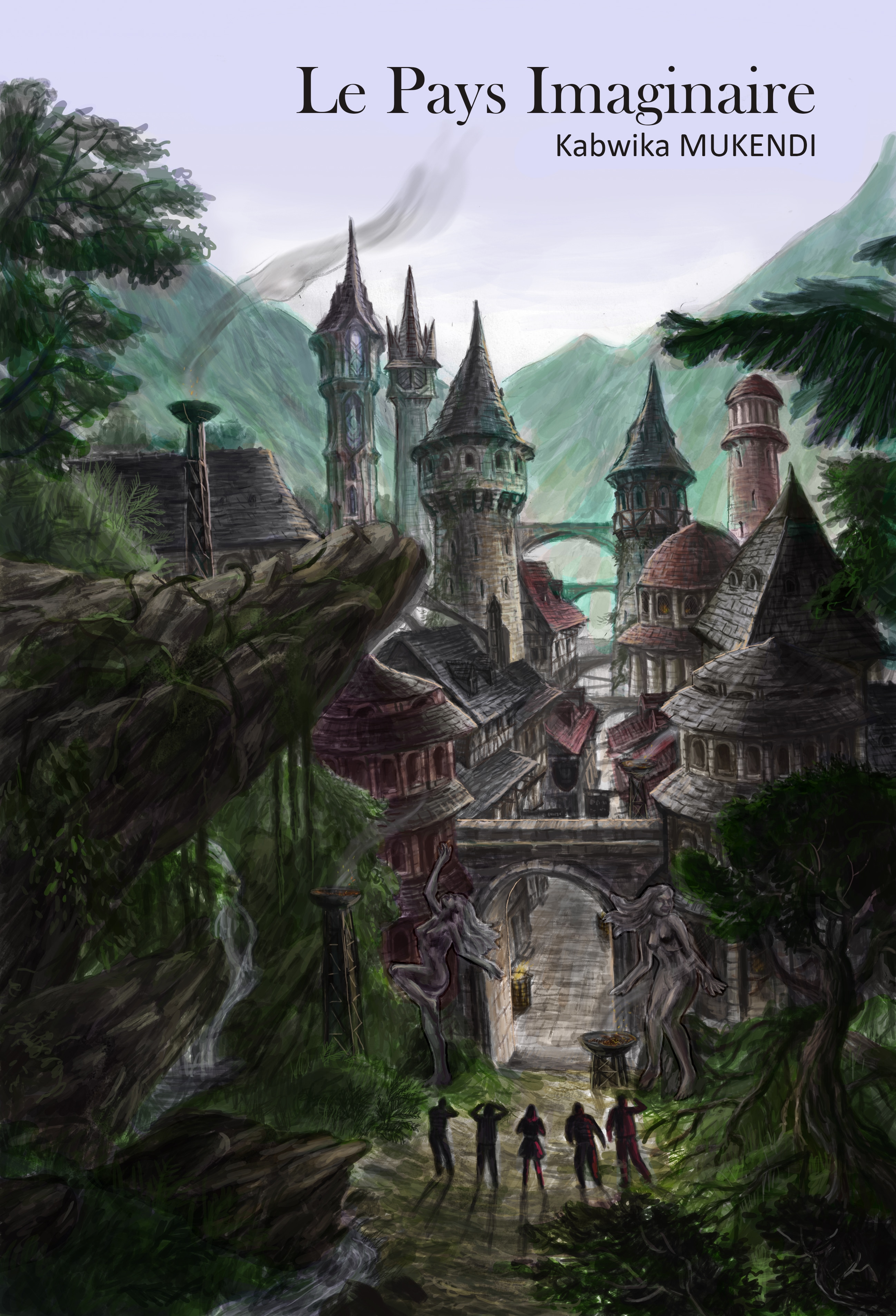 Couverture de roman par Telamon