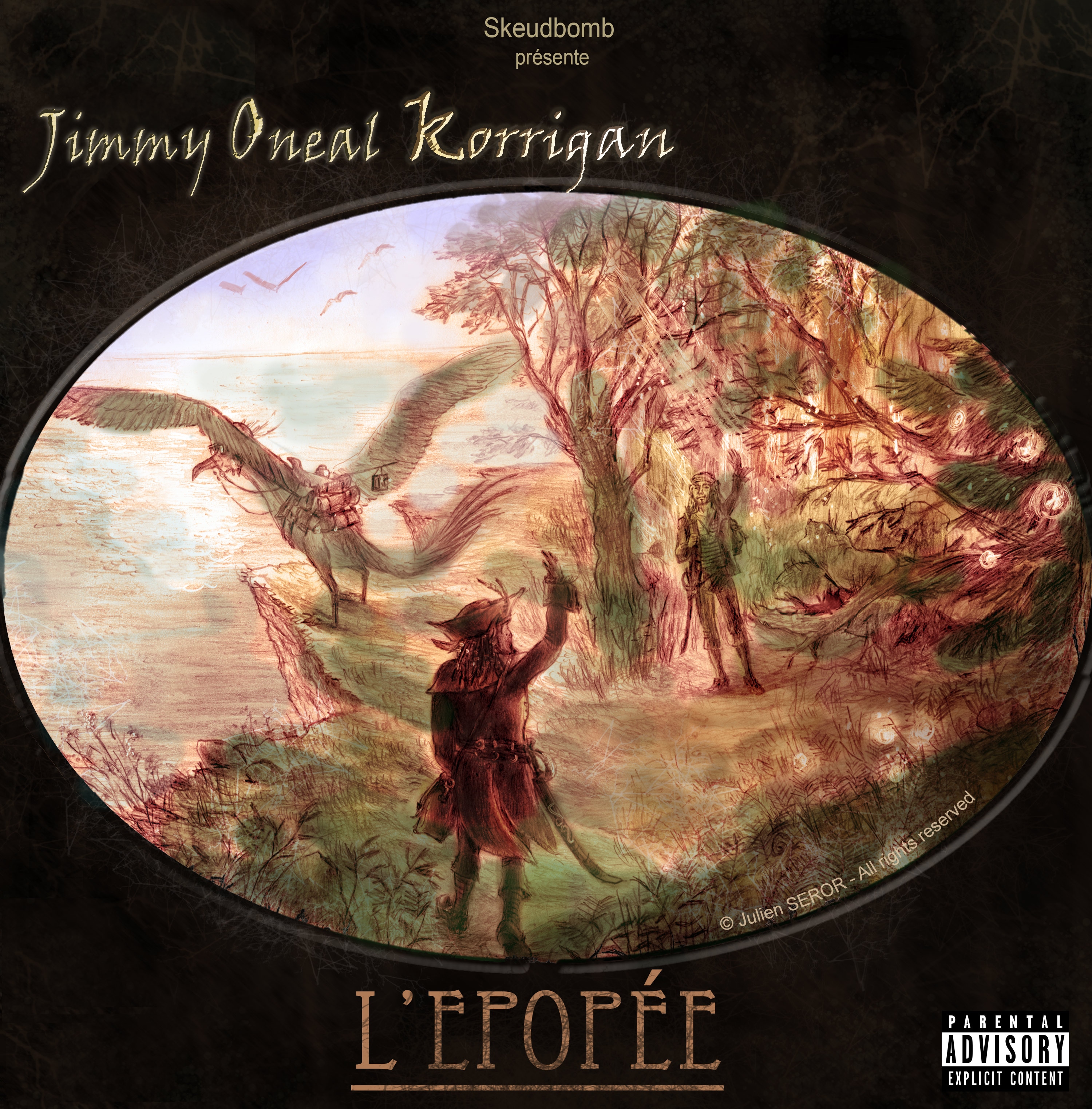 Pochette CD Jimmy Oneal Korrigan par Telamon