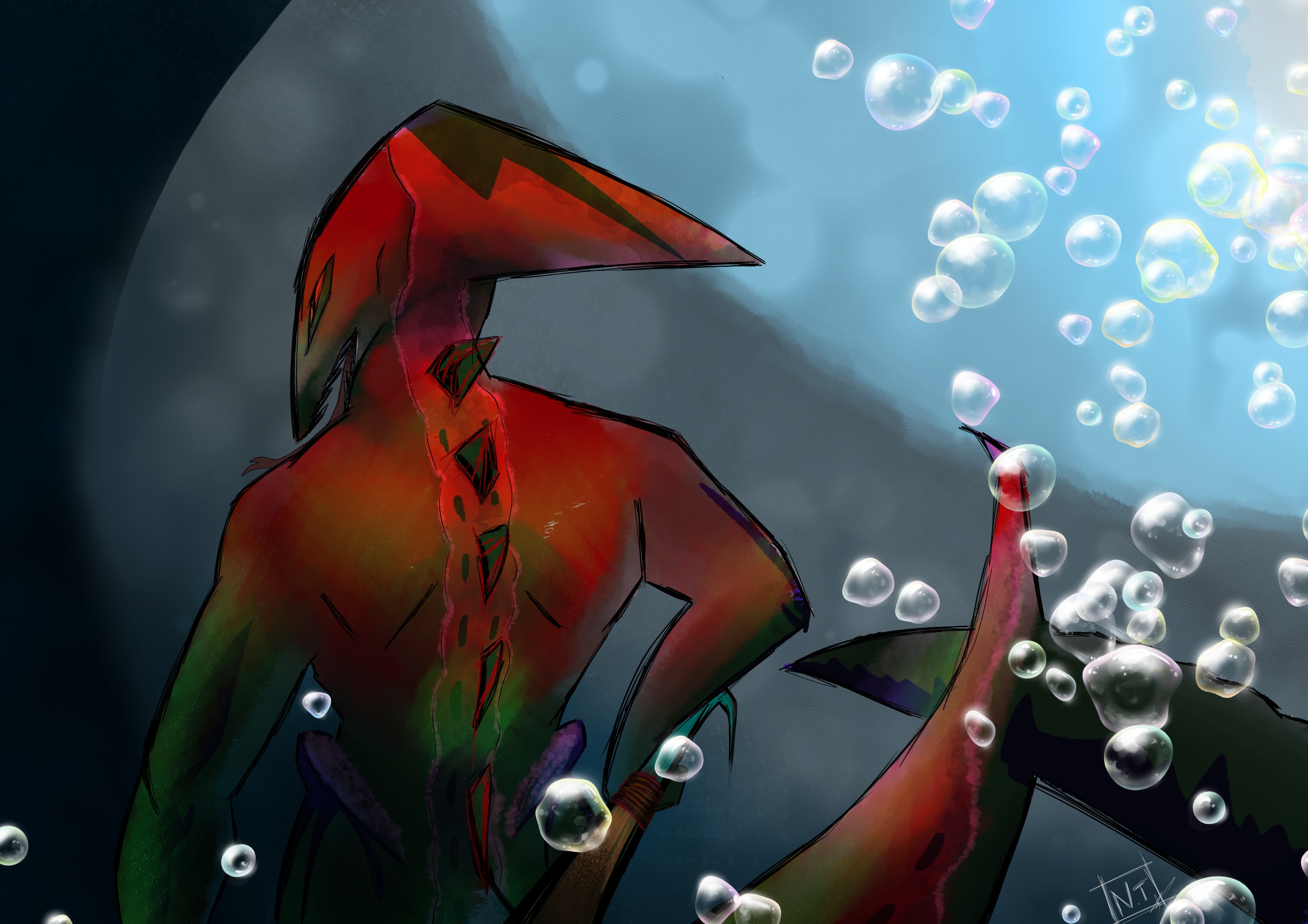 Mes dessins avant les cours - pour garder une trace par NayuriTsuri