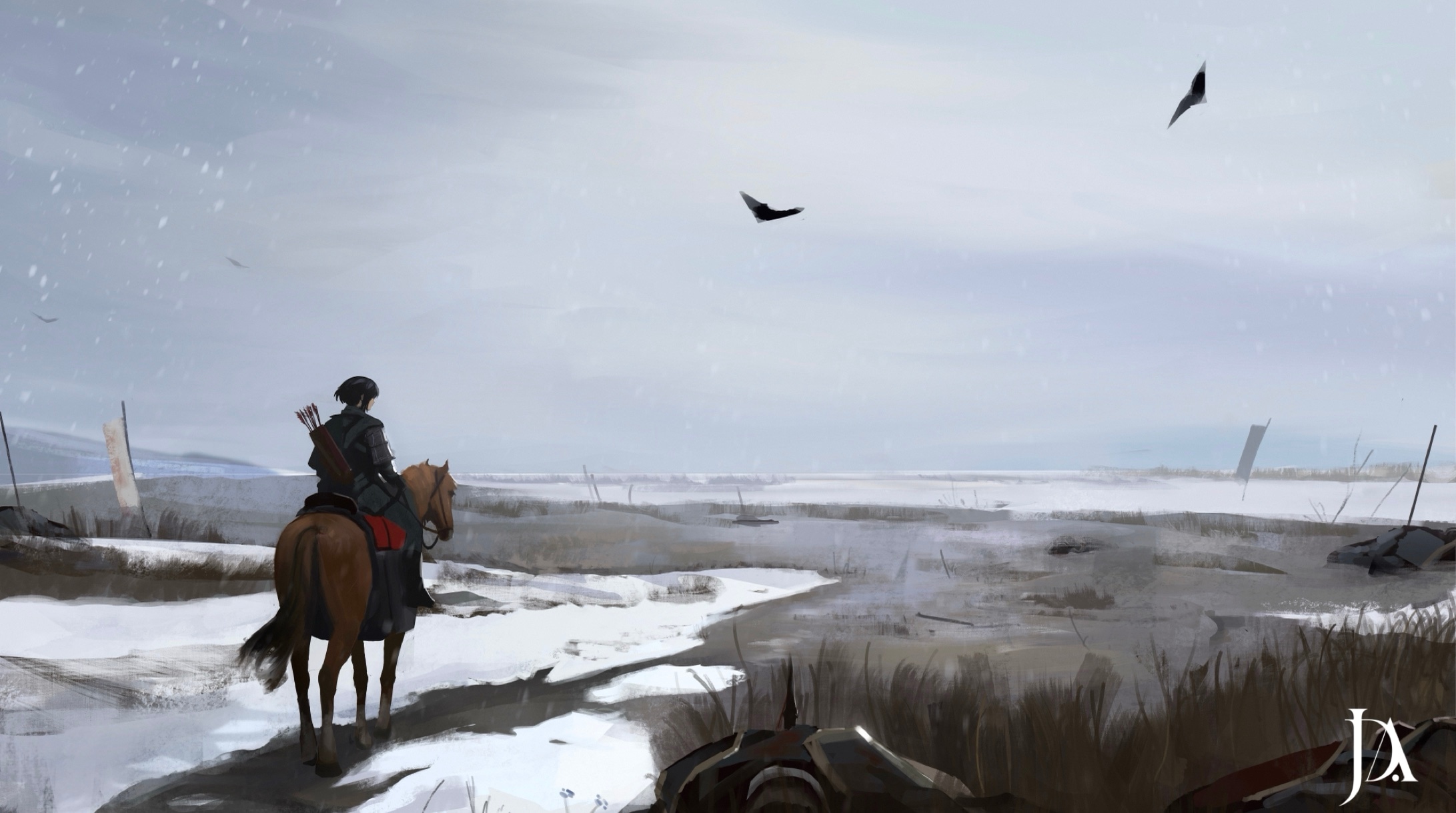 Atmospheric Scene - Speed Painting par JulesDigiArt