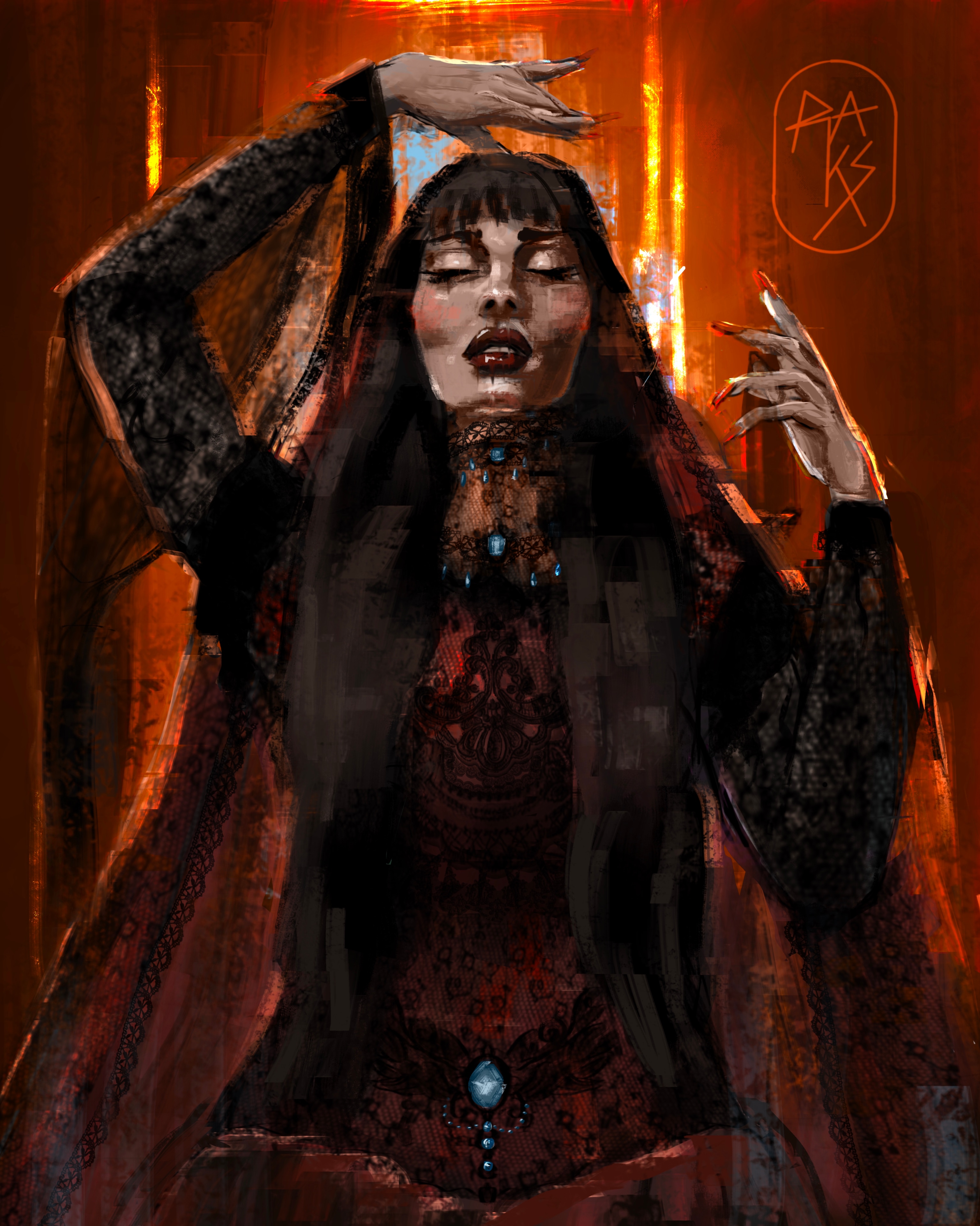 Faouzia - fan art par Raks