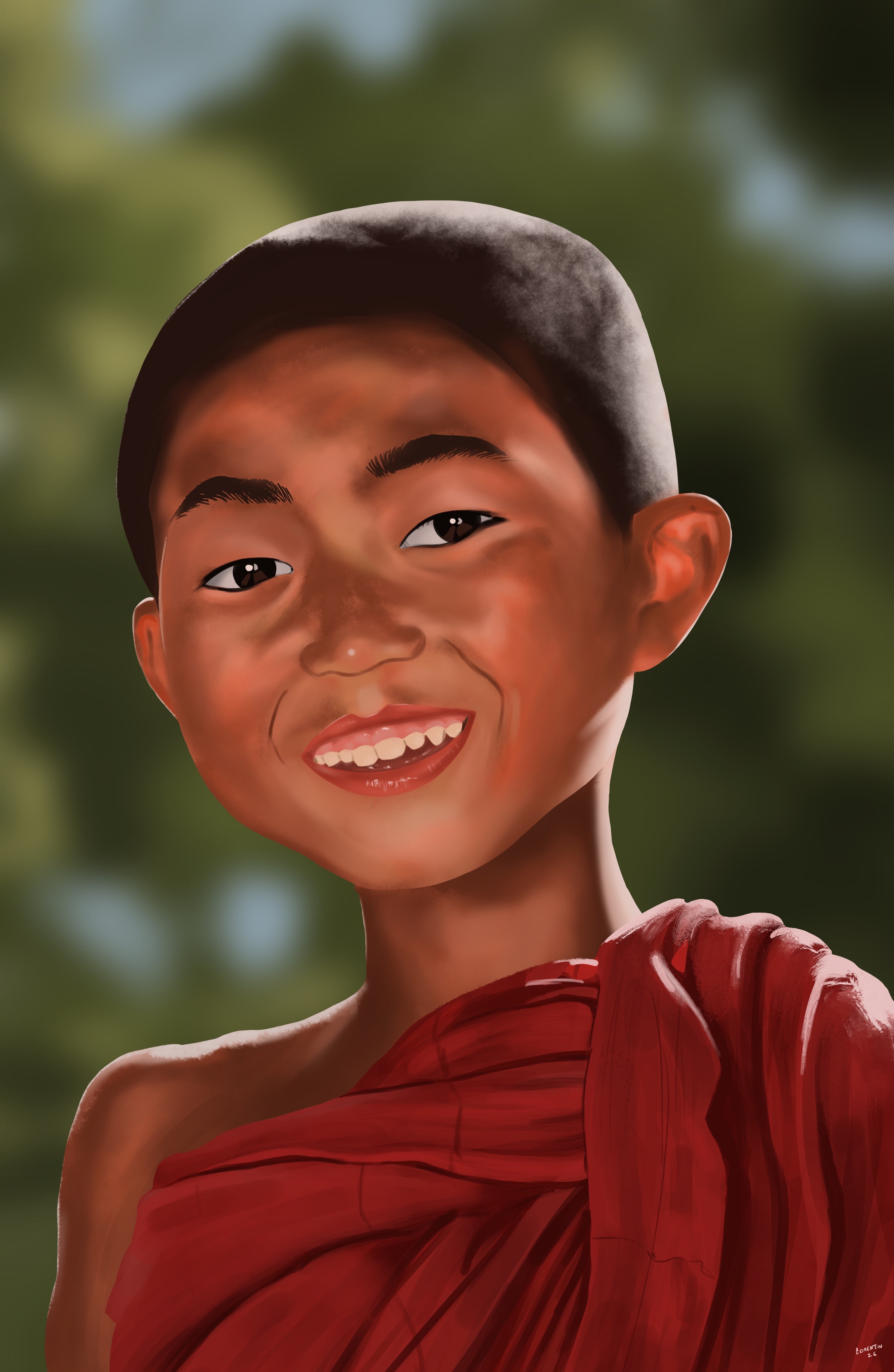 Juin, mois du portrait! par Corentin