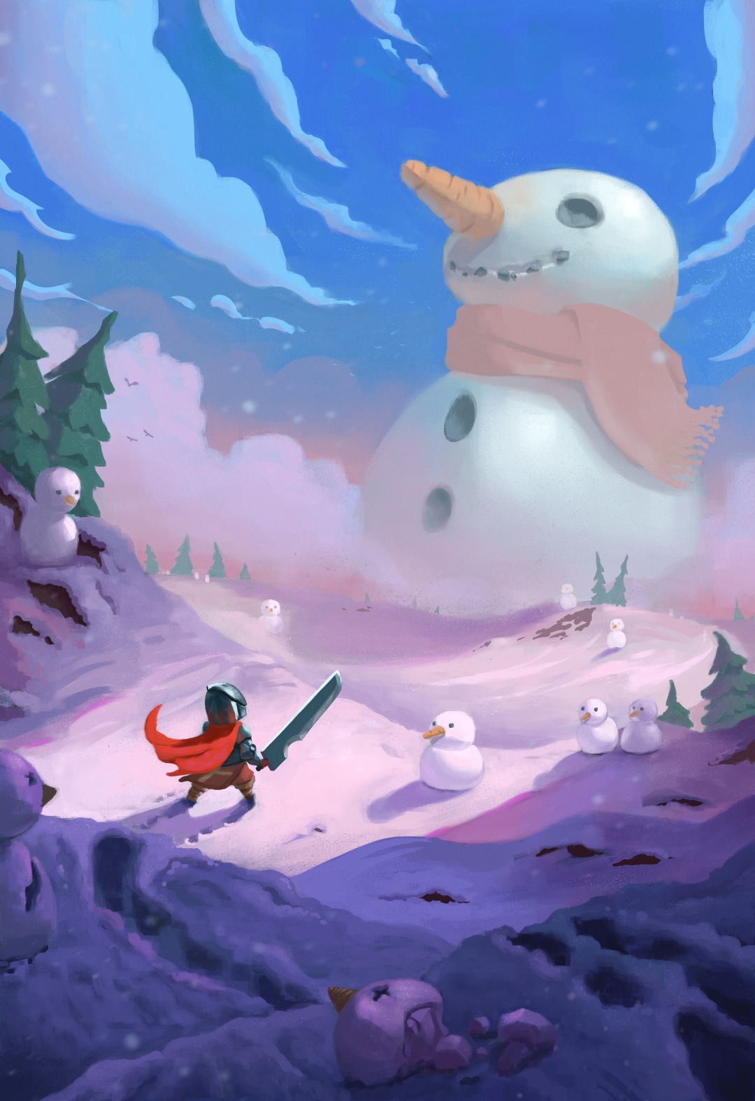 Land of Snowman par Gloubibarjo