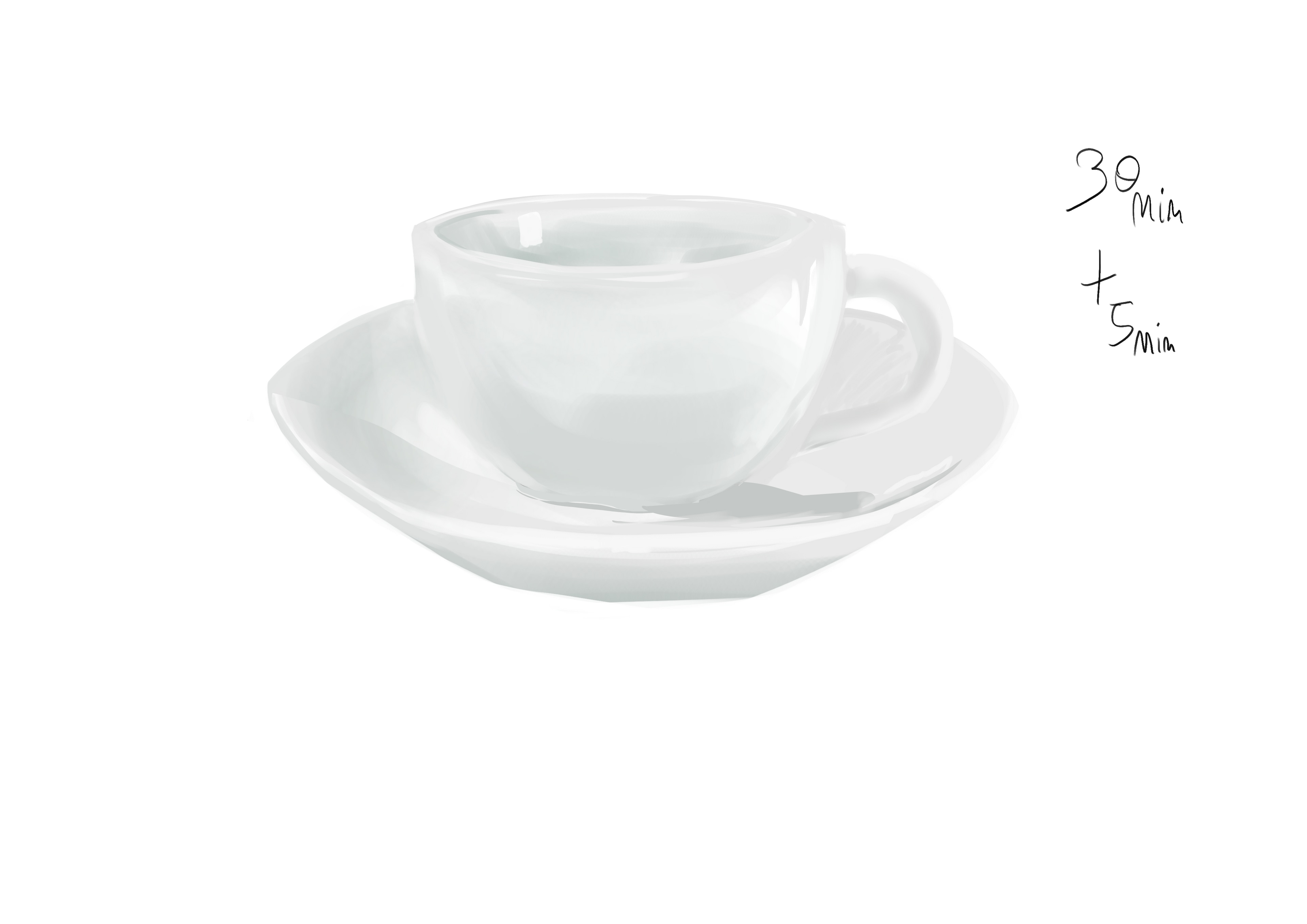 cup of tea and eggs par Yubel